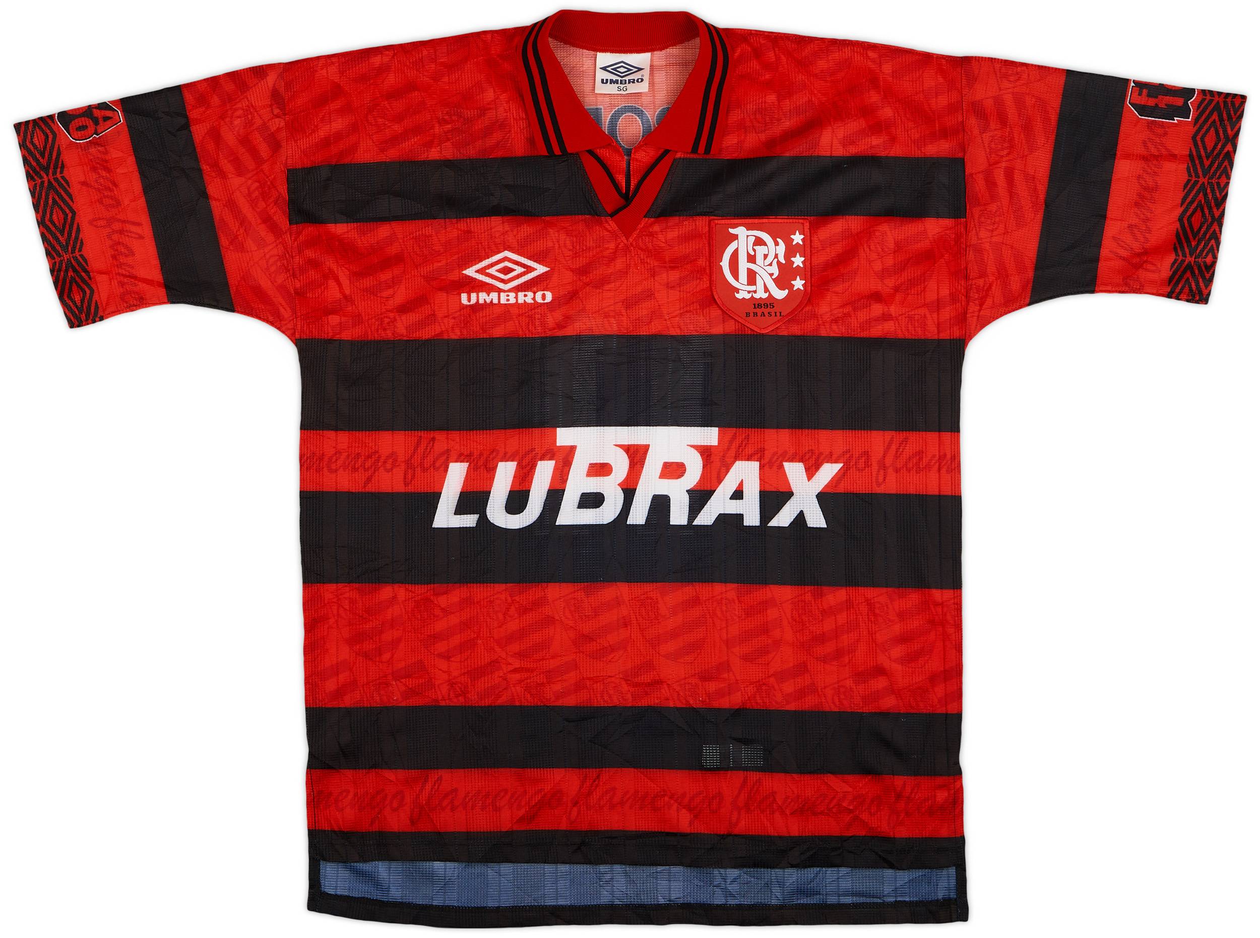 サインマニア / FLAMENGO - 1994/1995 1994-95 Flamengo Centenary Home Shirt #11 - 9/10 - (XL)