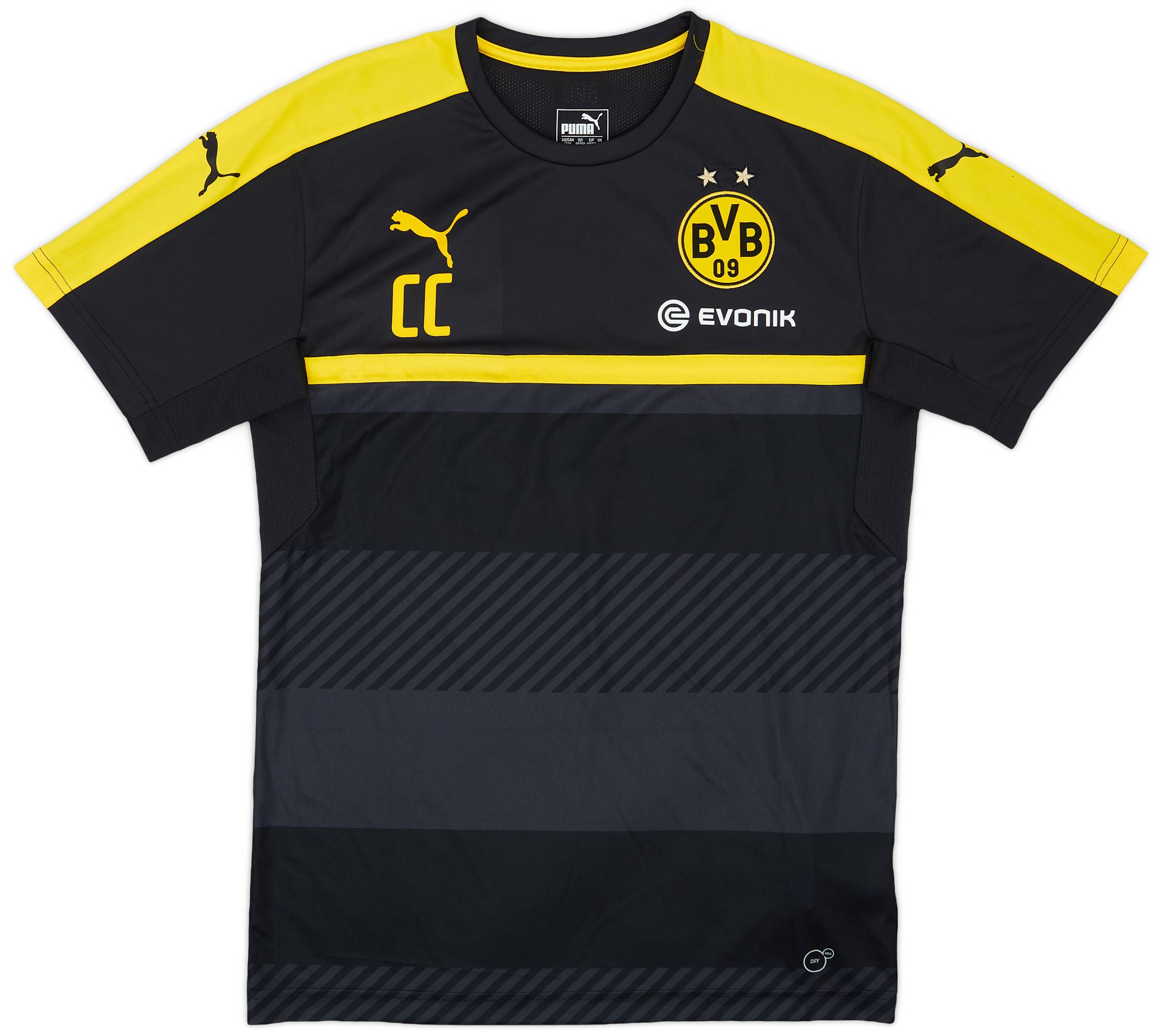2016-17 Dortmund Staff Issue Puma Training Shirt 'CC' - 9/10 - (M)