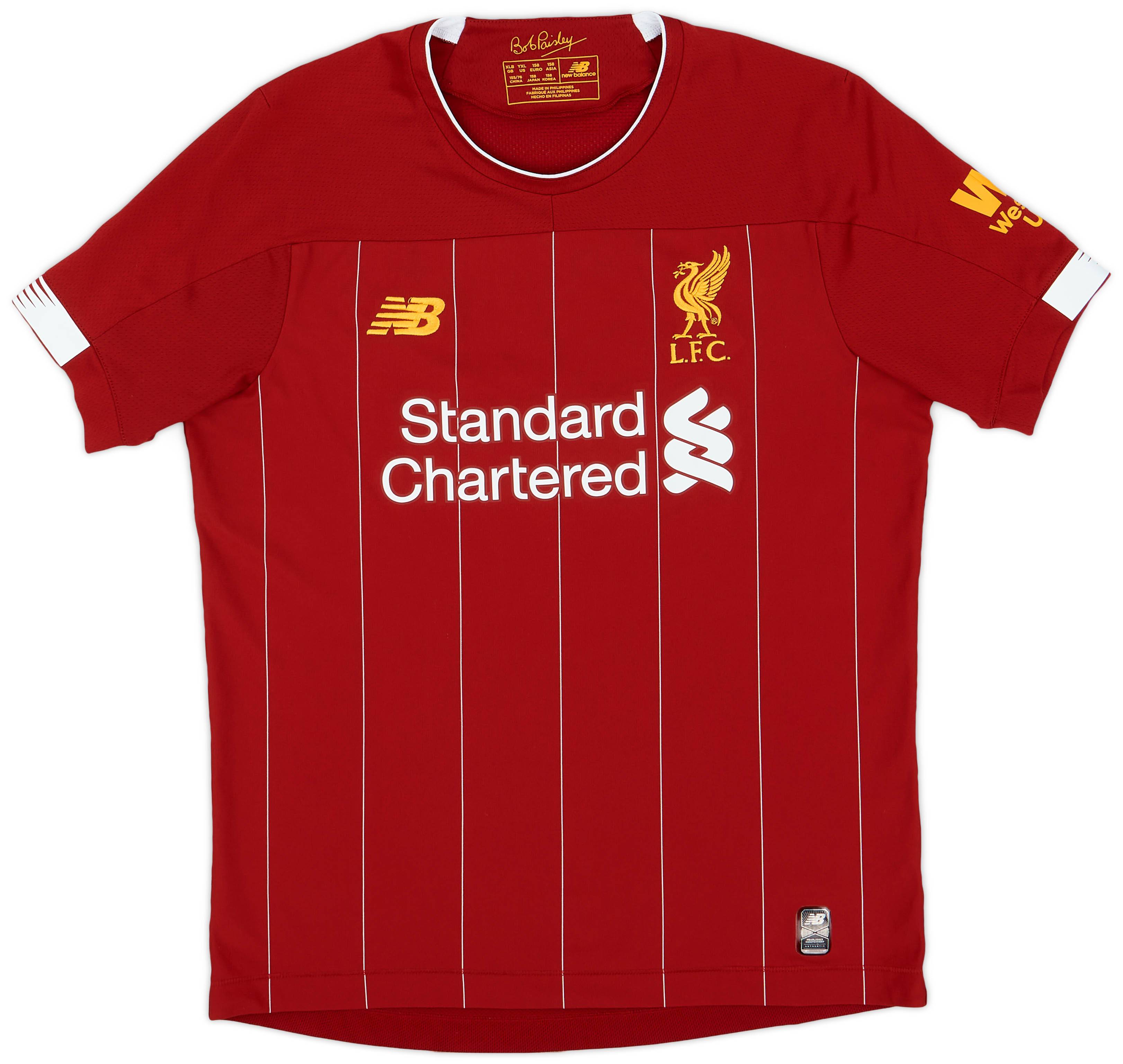 2019-20 Liverpool Home Shirt - 10/10 - (XL.Boys)