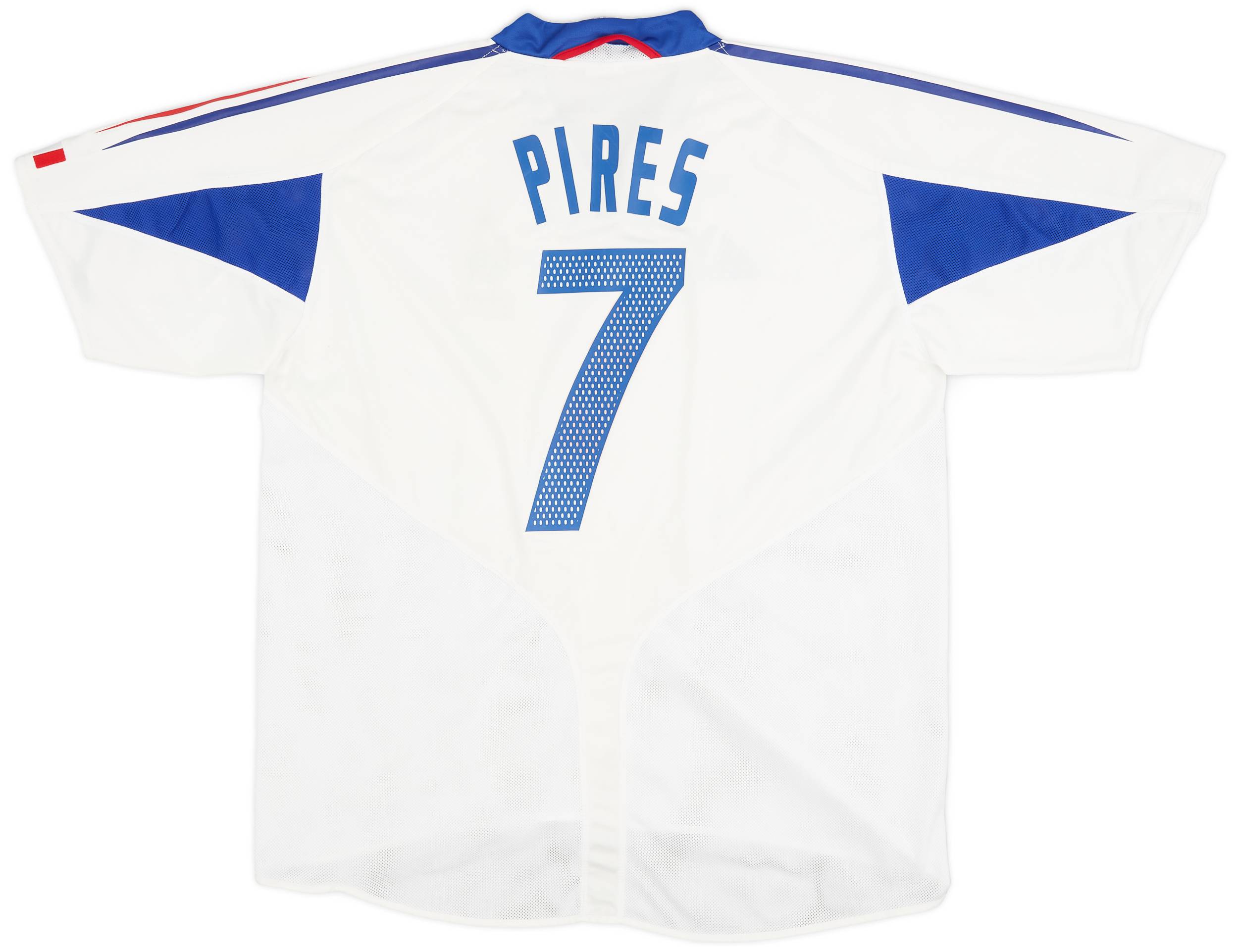 2004-06 France Away Shirt Pires #7 - 7/10 - (XL)