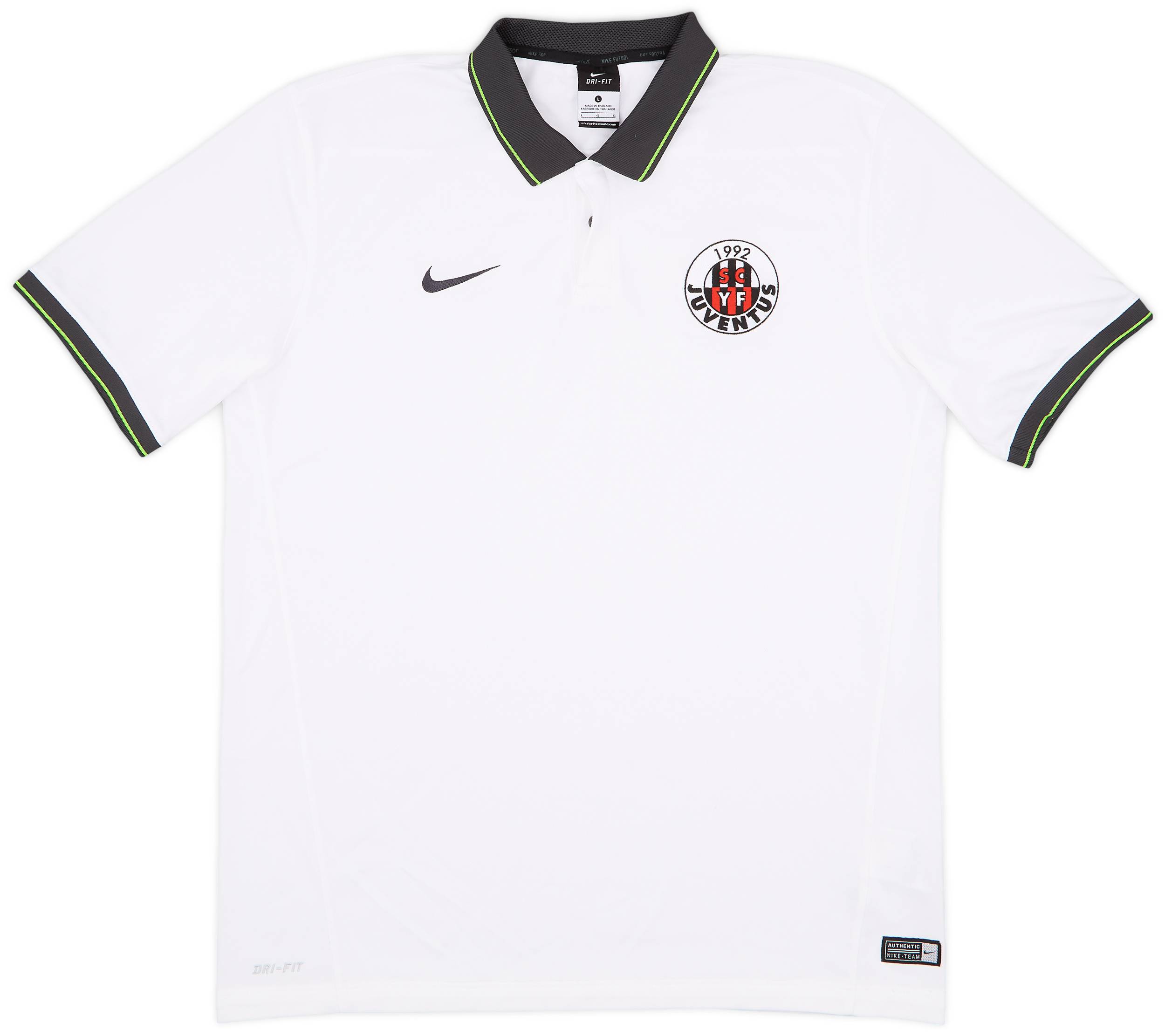 2015-16 Young Fellows Juventus Nike Polo Shirt - 9/10 - (L)