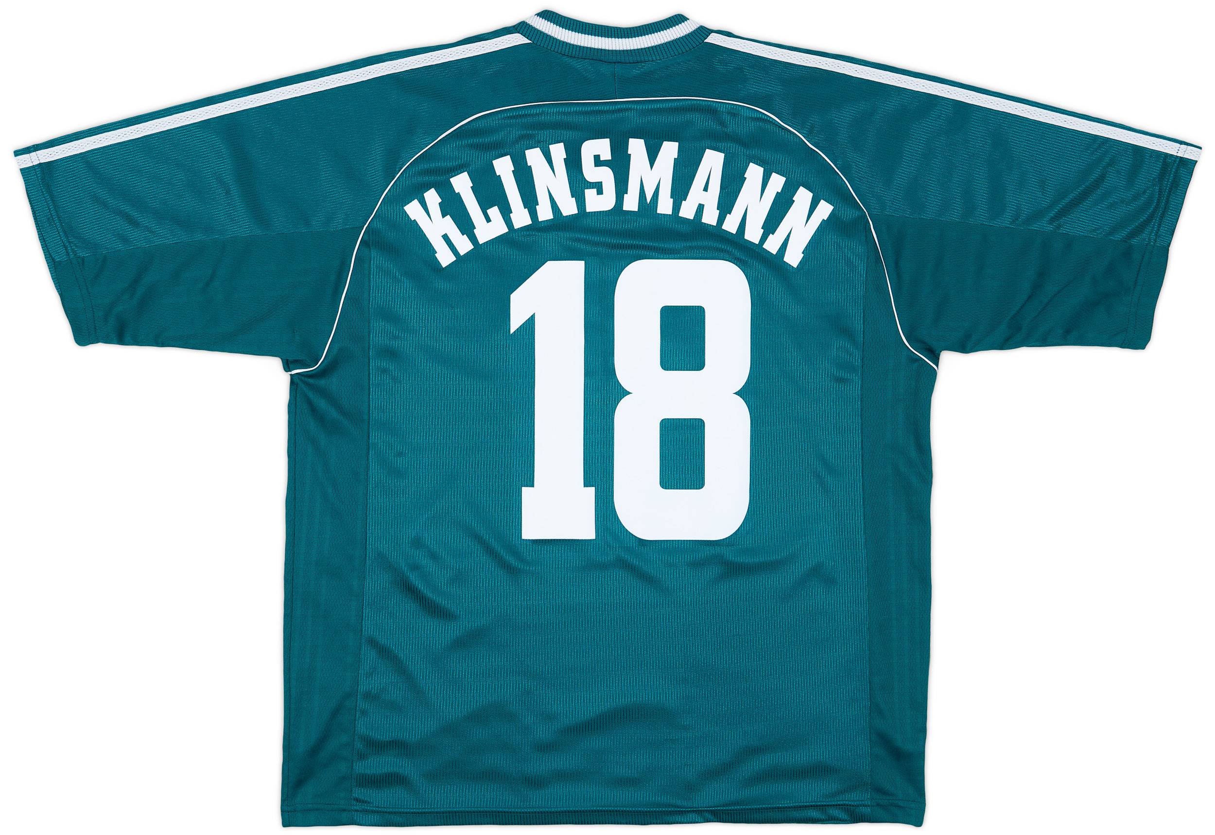 1998-00 Germany Away Shirt Klinsmann #18 - 8/10 - (L)
