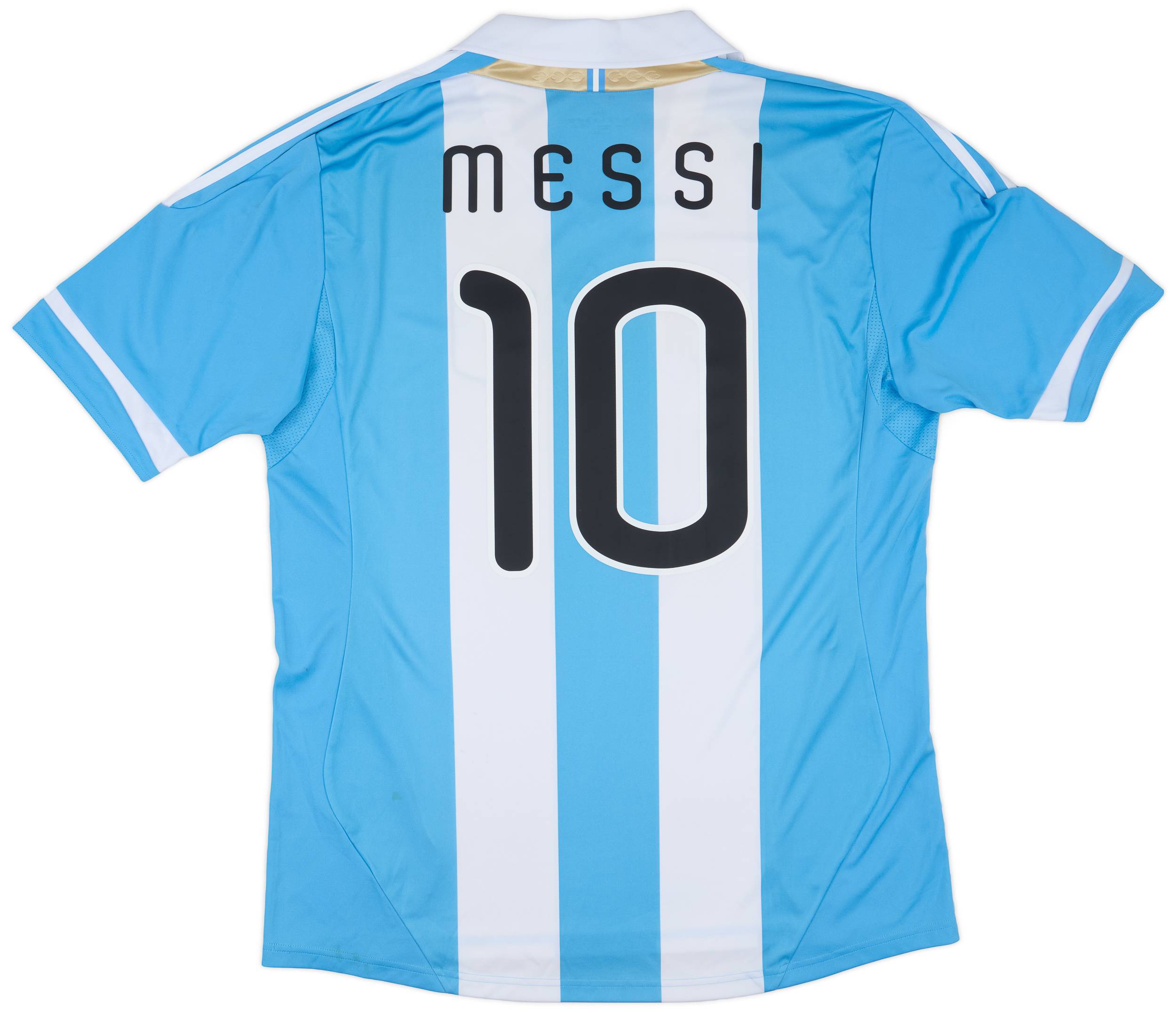 2011-13 Argentina Home Shirt Messi #10 - 7/10 - (XL)