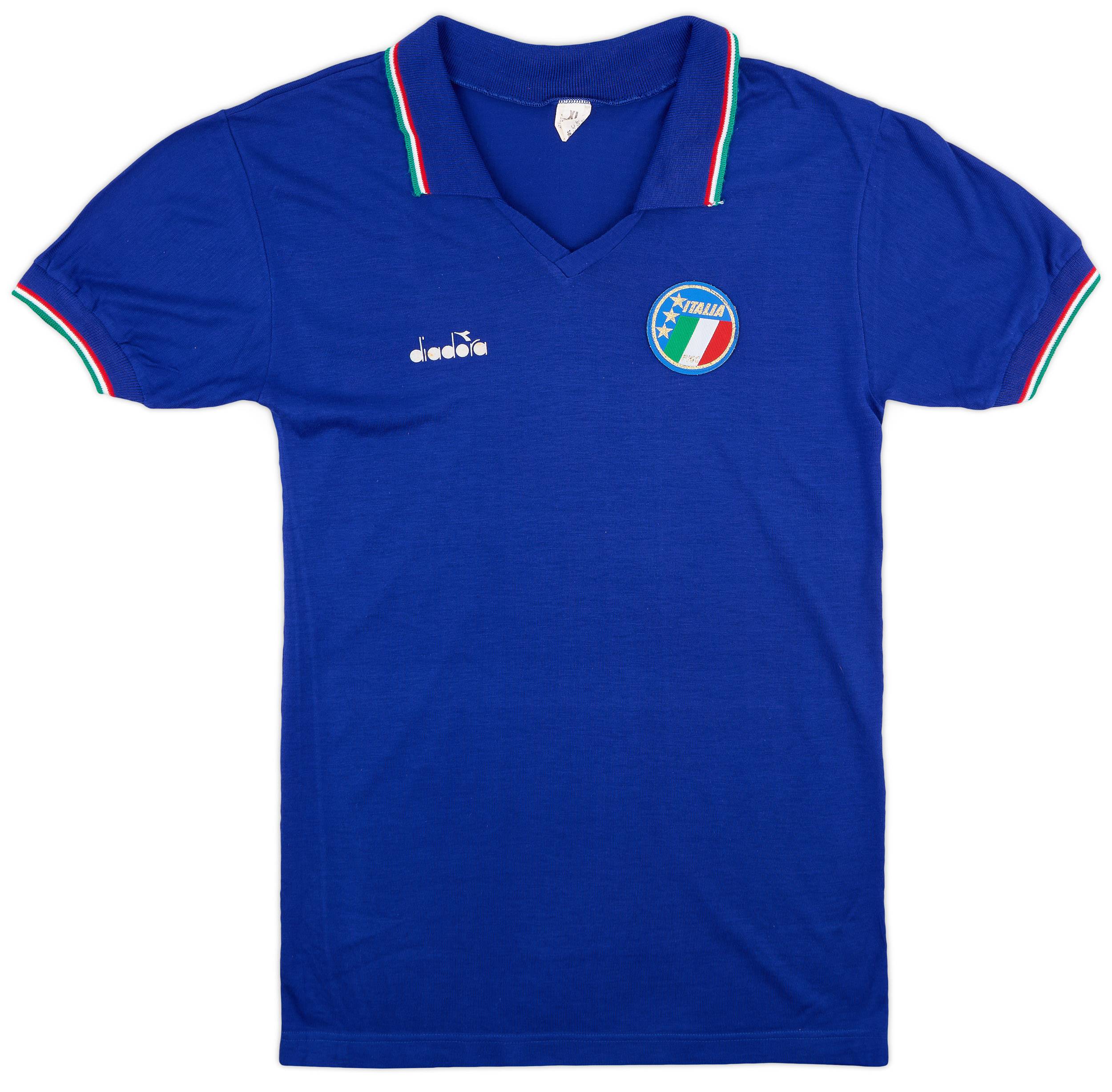 1986-90 Italy Home Shirt - 8/10 - (XL)