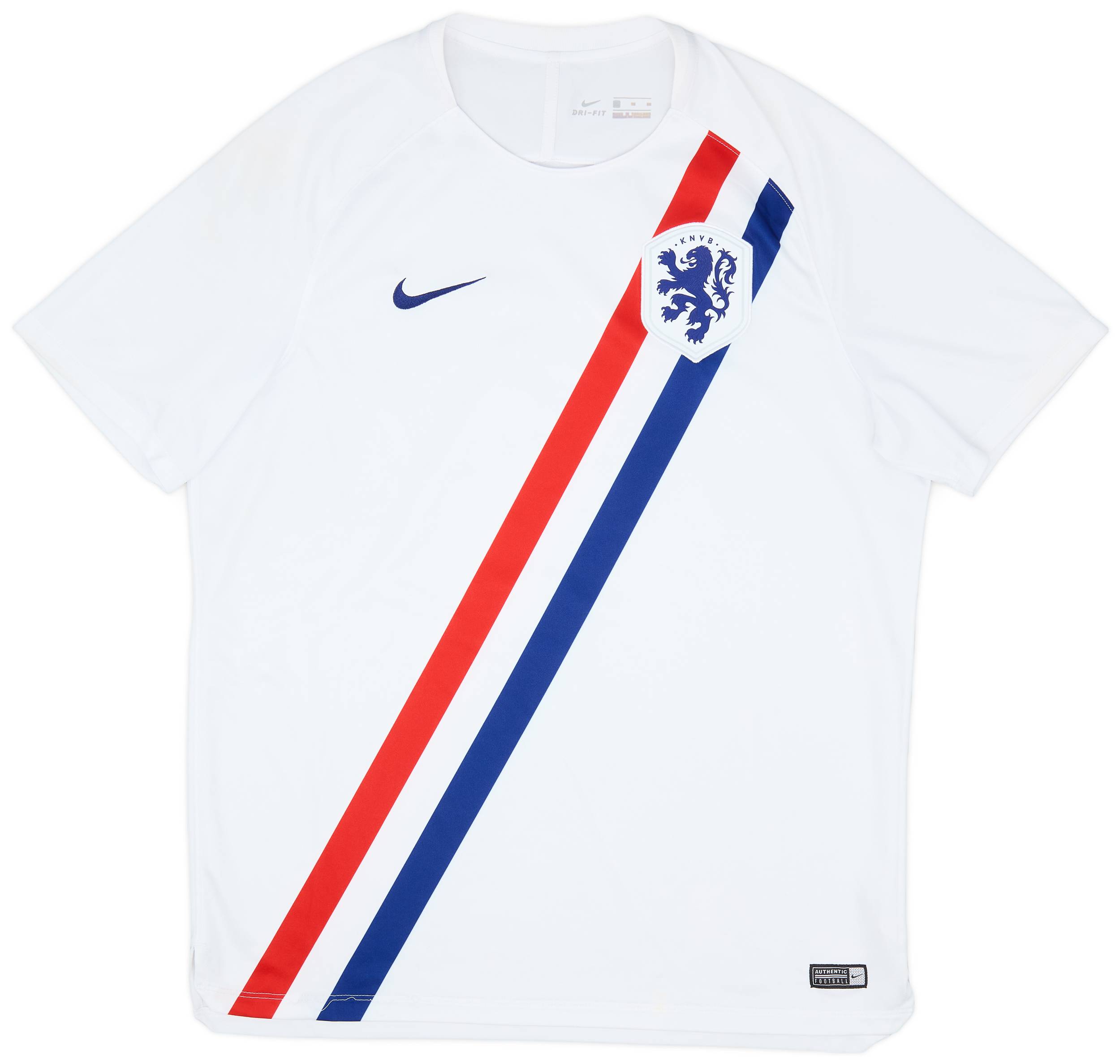 2018-19 Netherlands Nike Pre-Match Shirt - 8/10 - (XL)