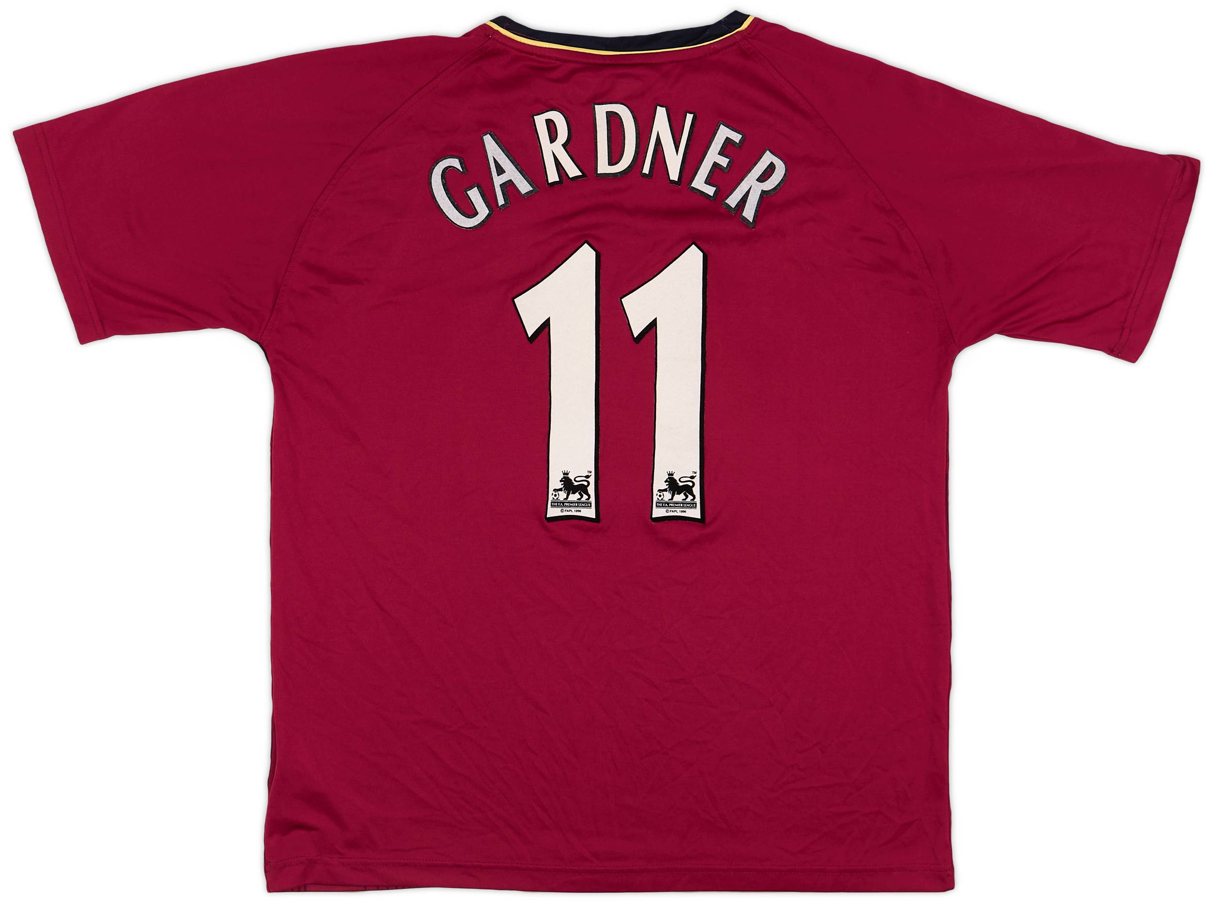 2006-08 Bolton Away Shirt Gardner #11 - 6/10 - (L)