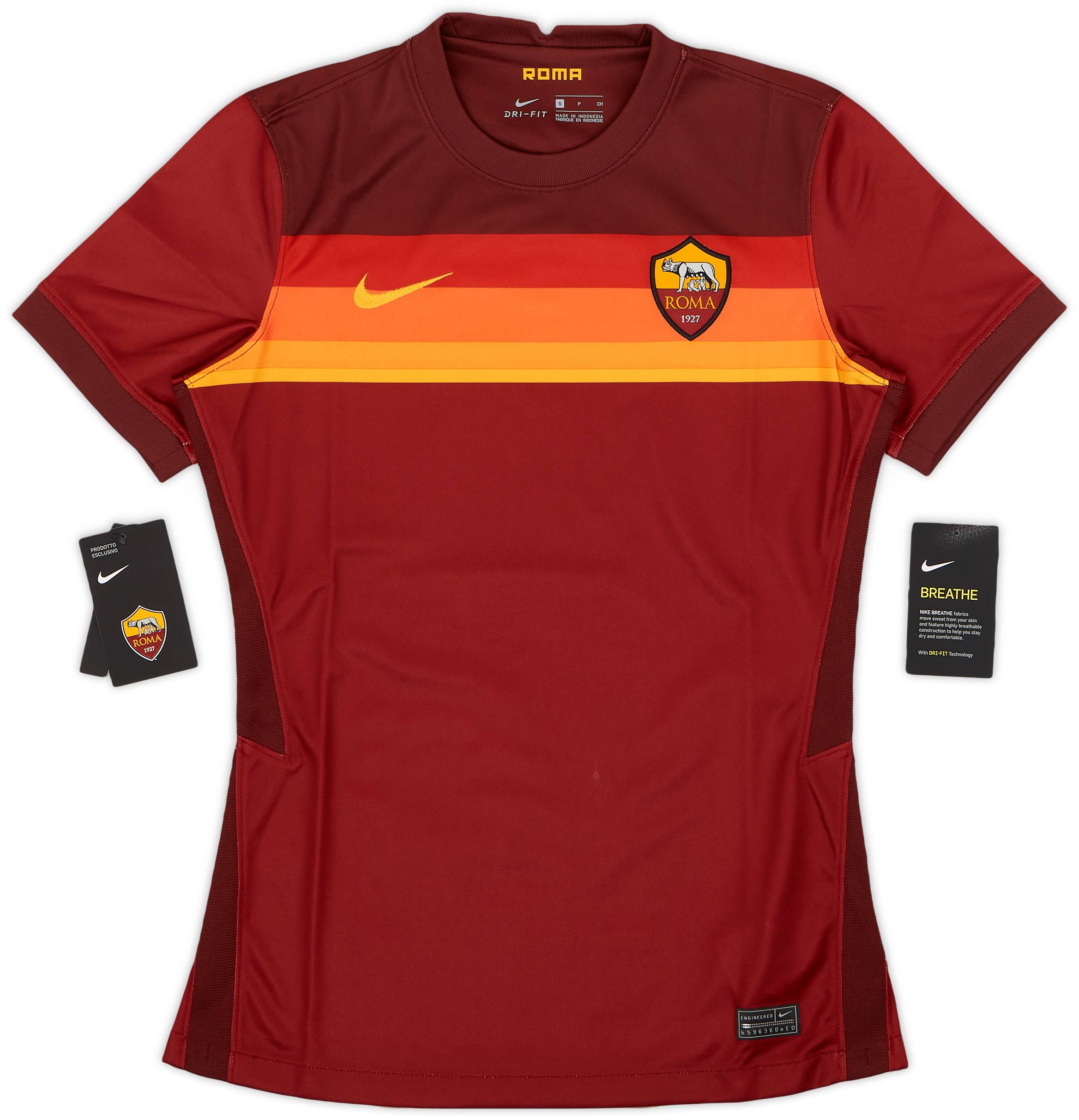 2020-21 Roma Home Shirt (Women's S)