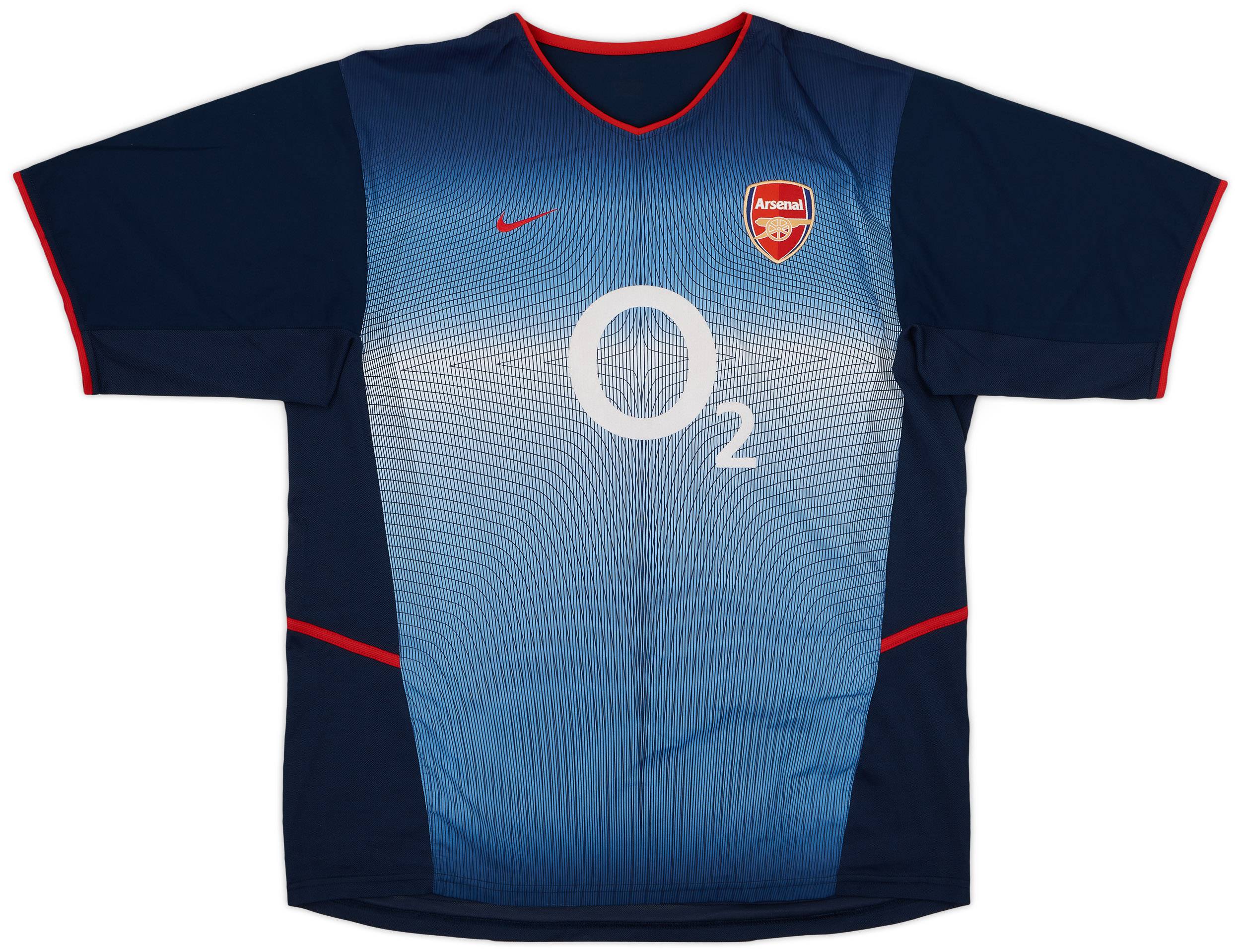 ウェア Arsenal Away 2004/2005 #10 BERGKAMP 2002-04 Arsenal Away Shirt Bergkamp #10 - 8/10 - (3XL)