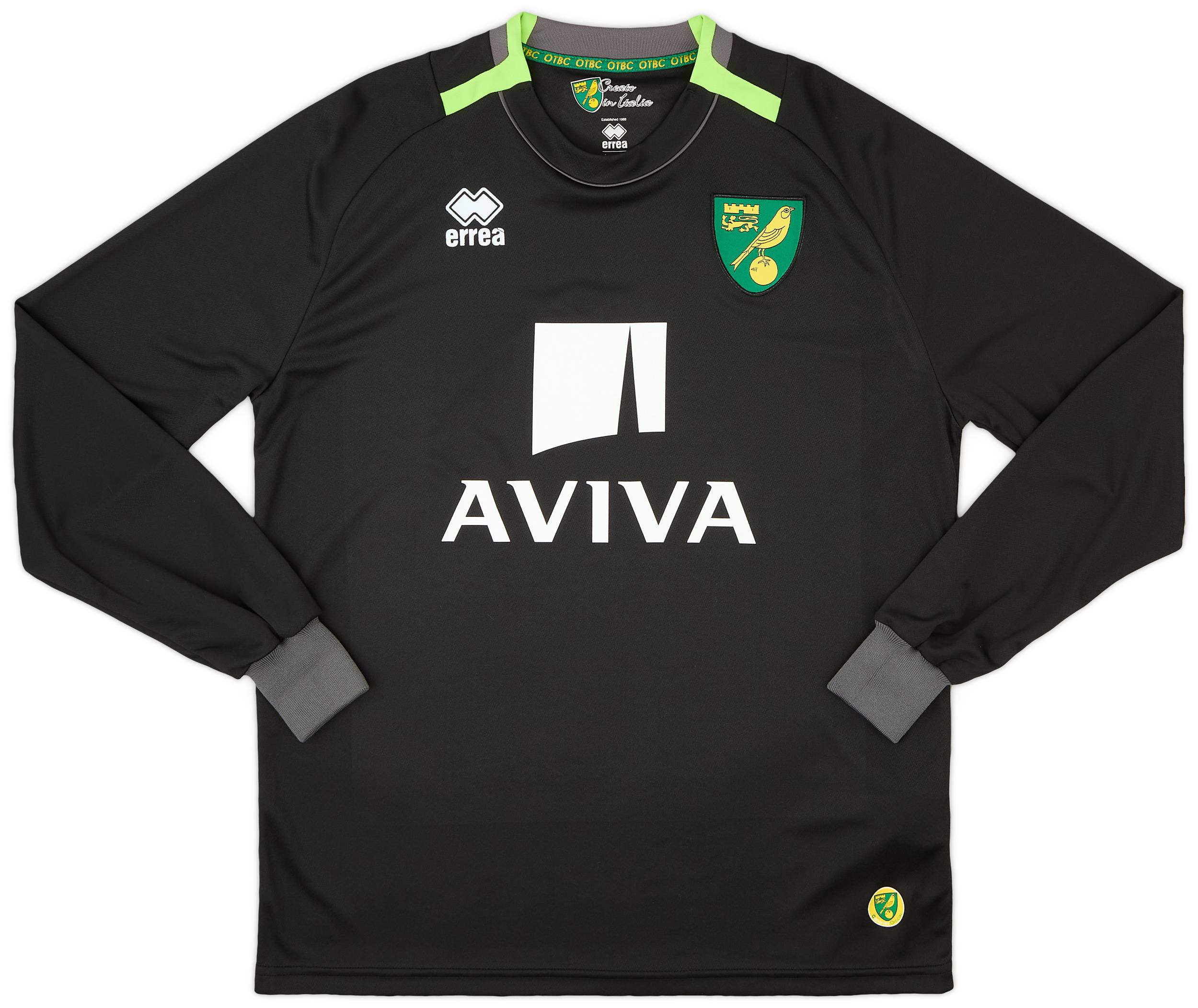 2014-15 Norwich GK Shirt - As New