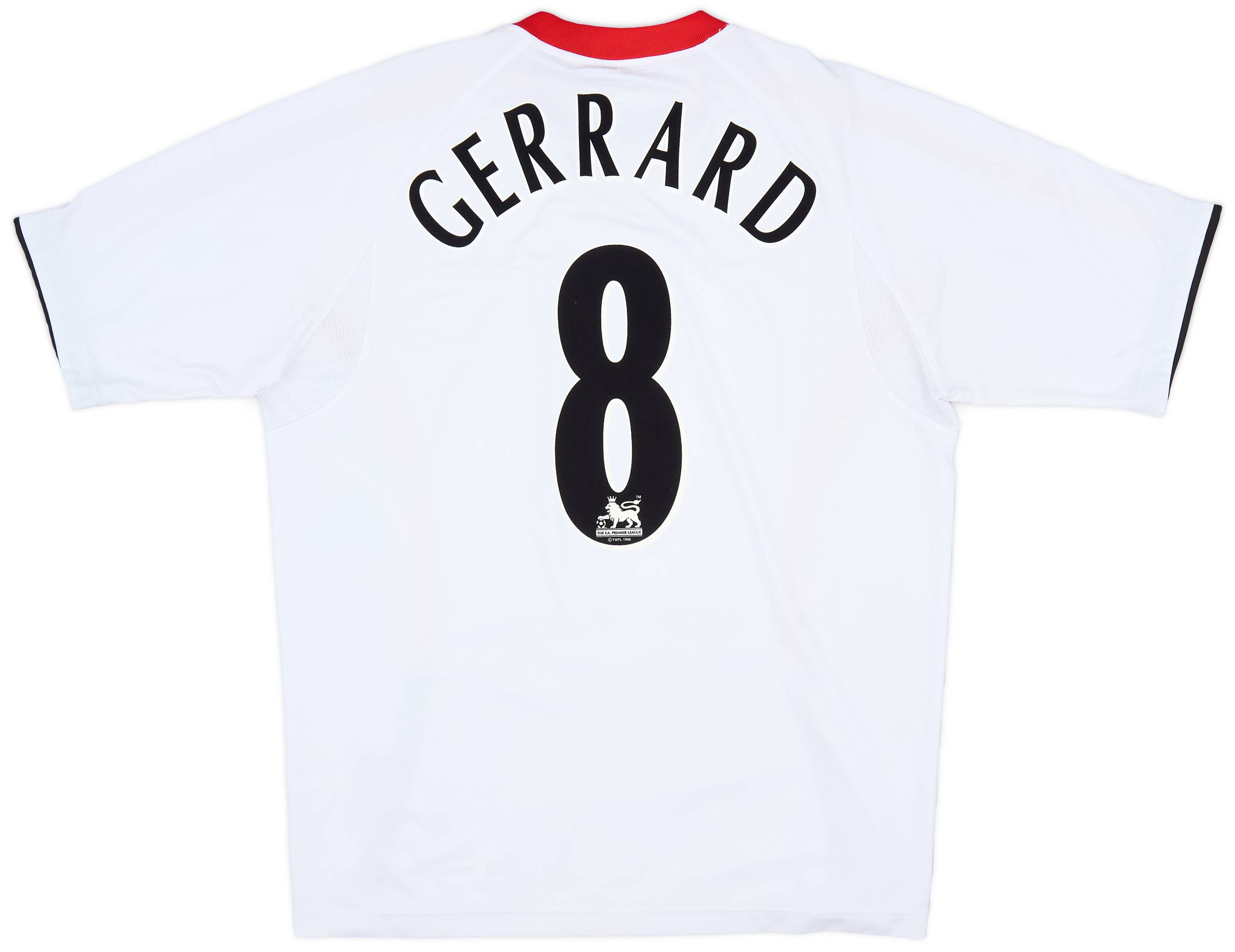 2005-06 Liverpool Away Shirt Gerrard #8 - 7/10 - (L)