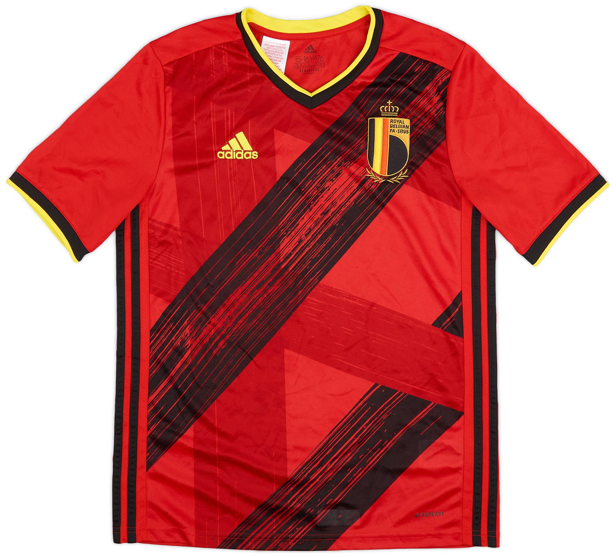 2020-21 Belgium Home Shirt - 8/10 - (XL.Boys)