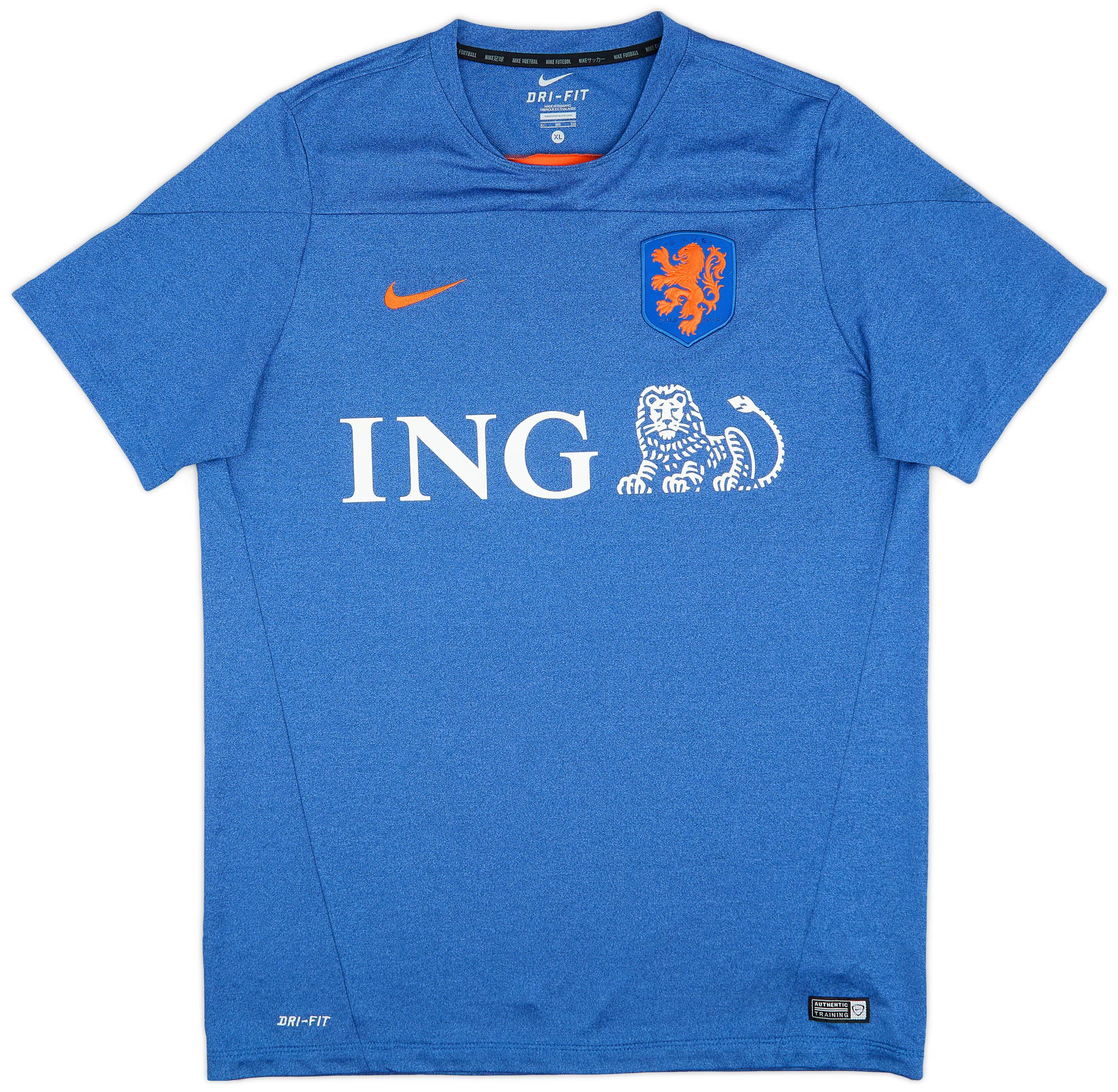 2014-15 Netherlands Nike Training Shirt - 9/10 - (XL)