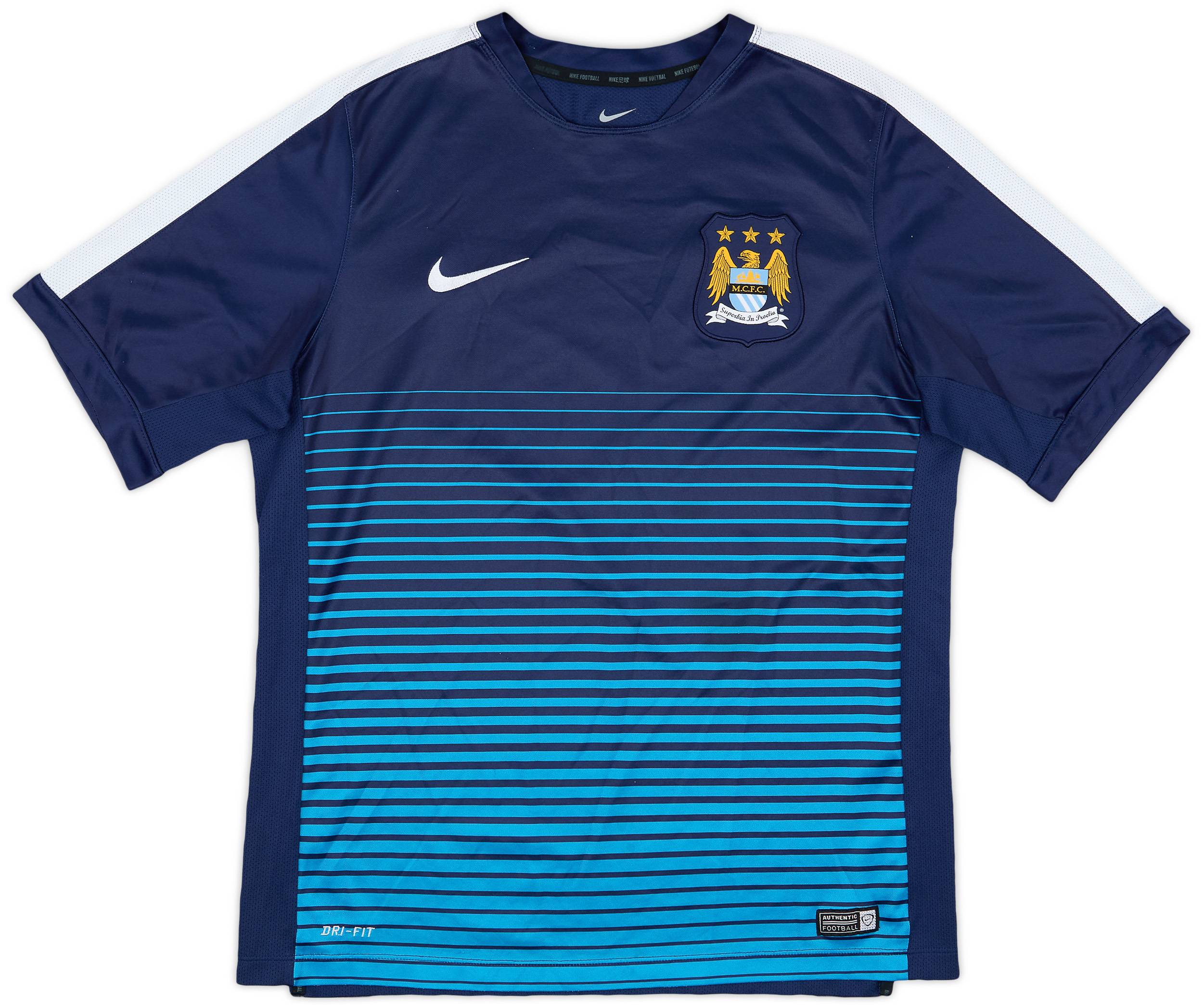 2014-15 Manchester City Nike Training Shirt - 9/10 - (L)
