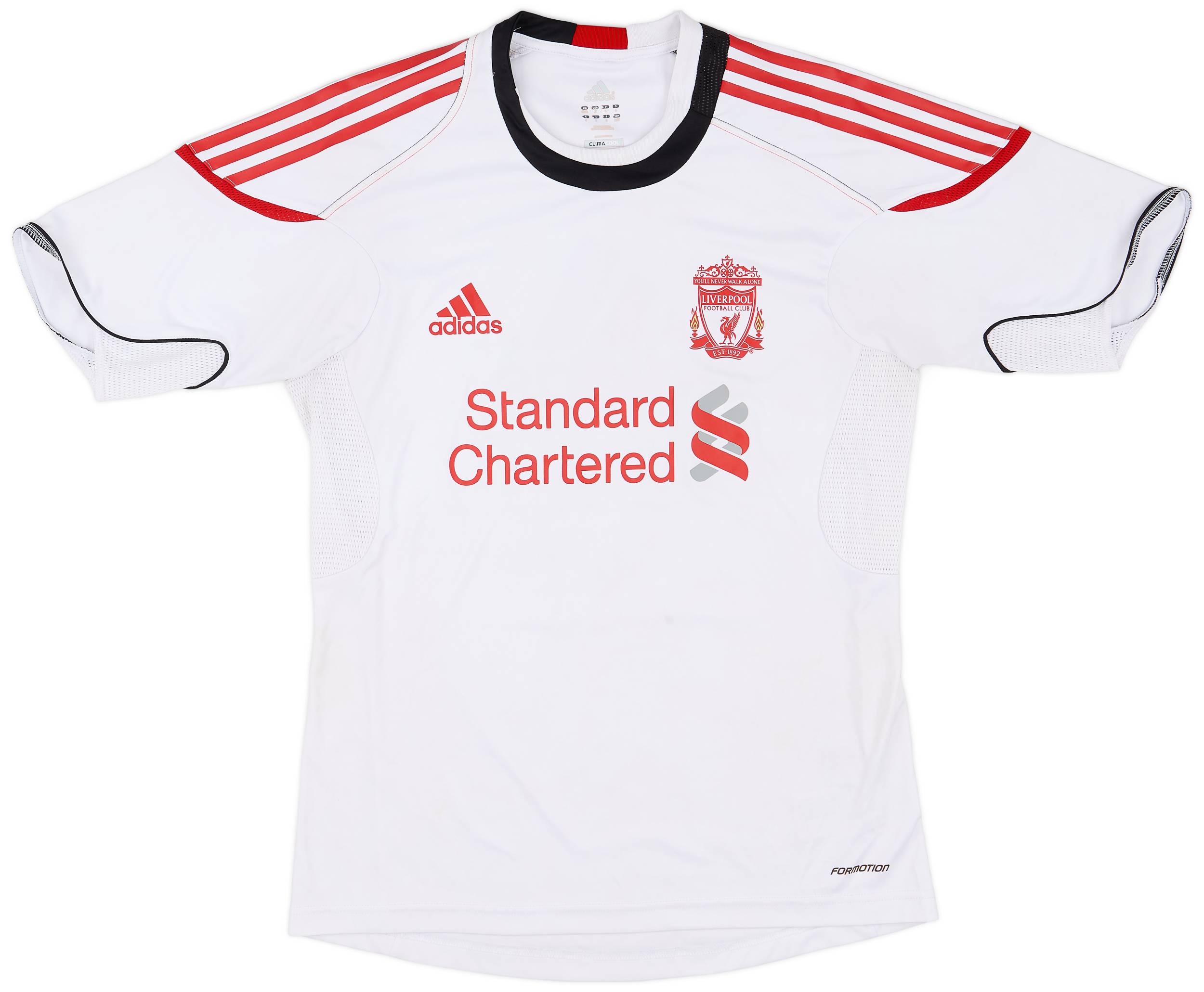 Liverpool FC adidas トレーニングウェア 2010-11 Liverpool adidas Training Shirt - 7/10 - (M)