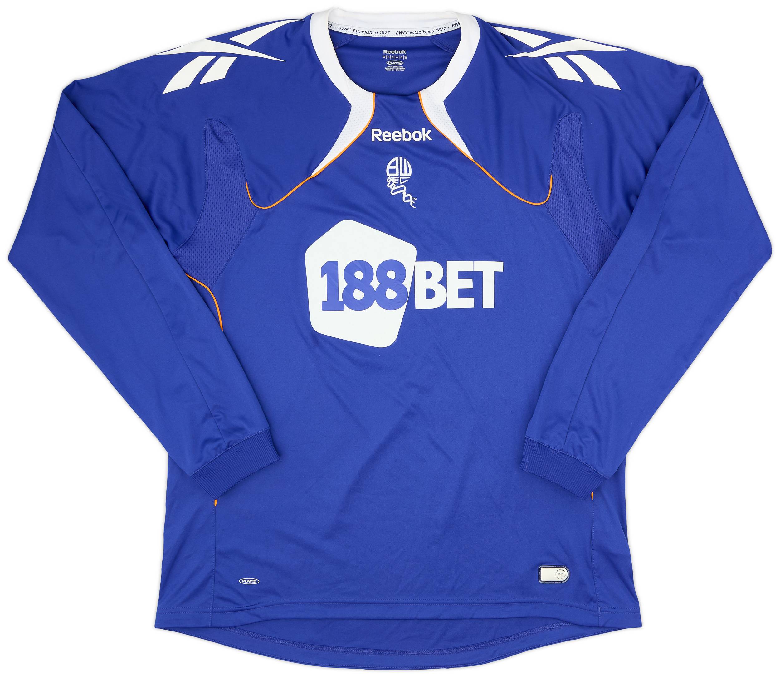 2010-11 Bolton Away L/S Shirt - 8/10 - (XL)