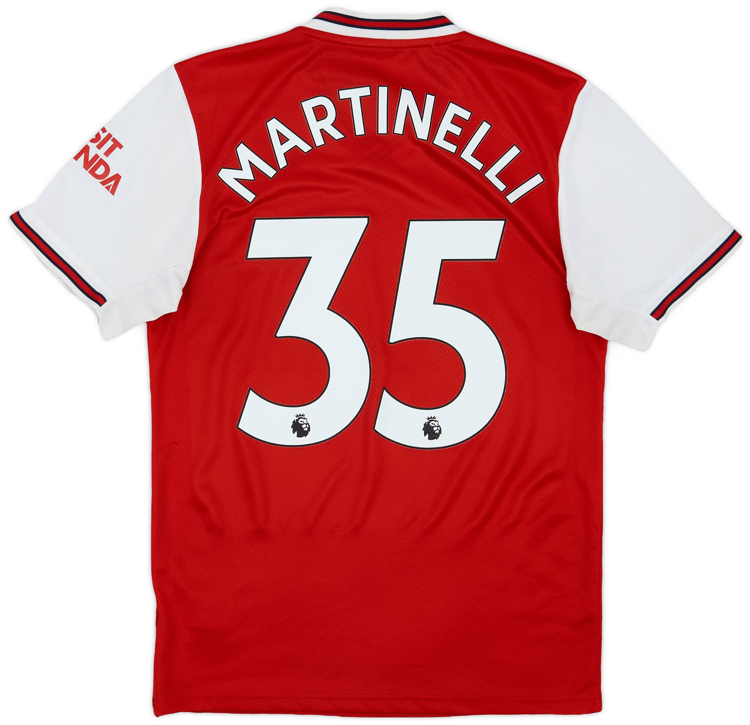 2019-20 Arsenal Home Shirt Martinelli #35 - 7/10 - (S)