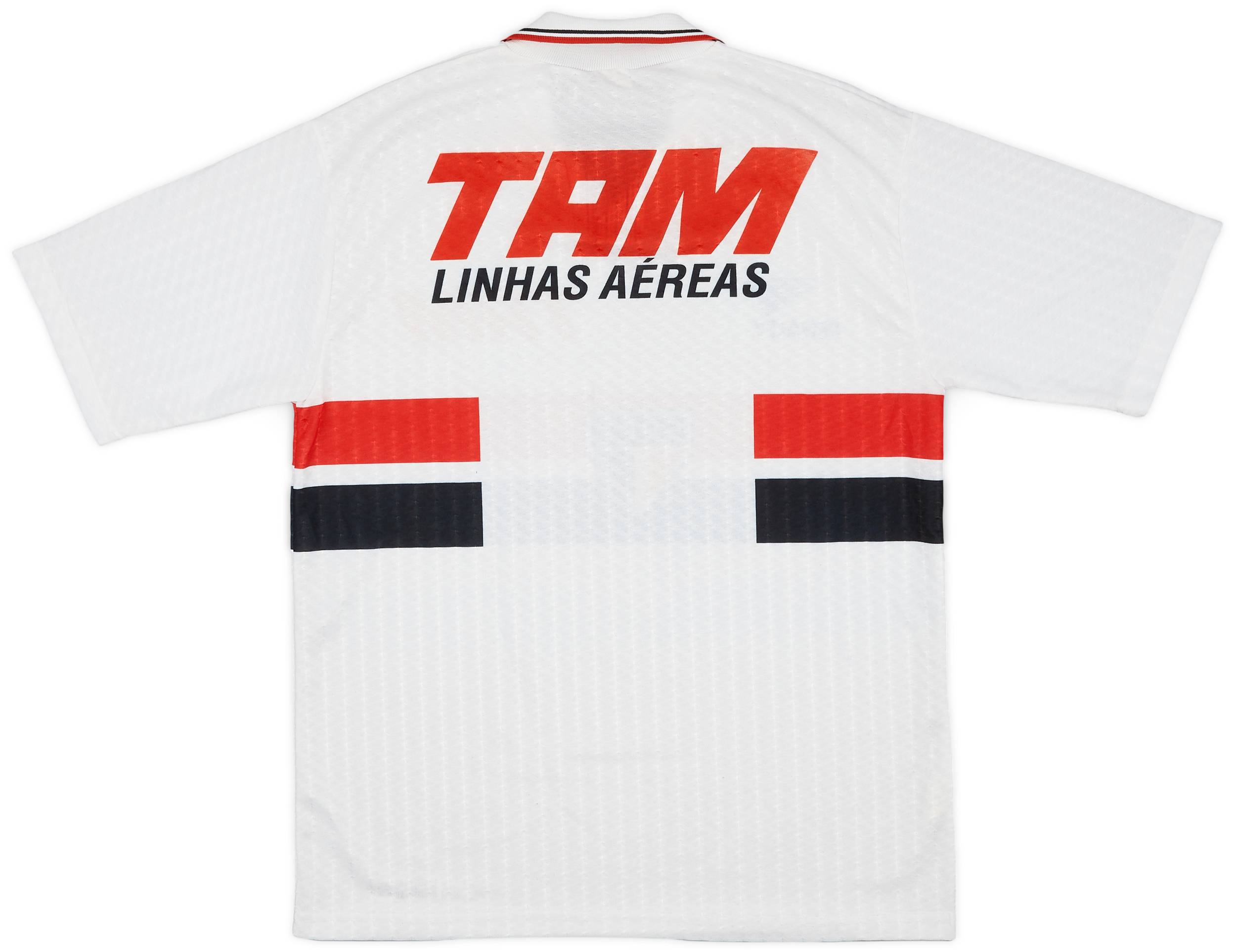 1993 Sao Paulo Home Shirt - 8/10 - (L)
