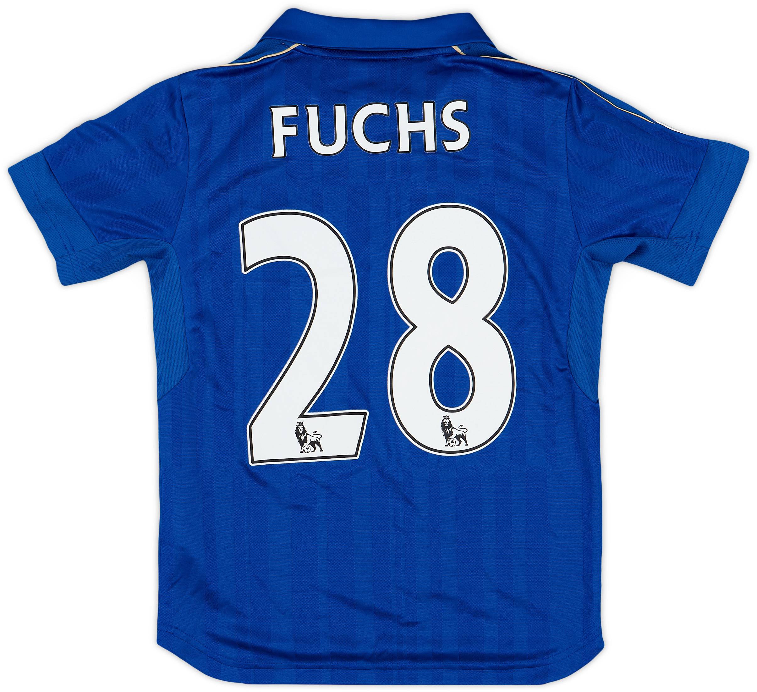 2016-17 Leicester Home Shirt Fuchs #28 - 8/10 - (M.Boys)