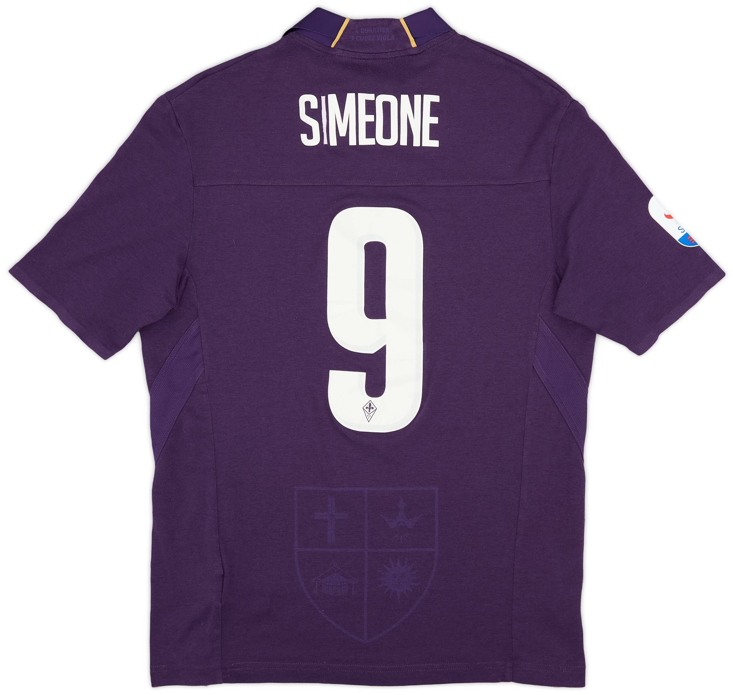 2018-19 Fiorentina Home Shirt Simeone #9 - 6/10 - (L)