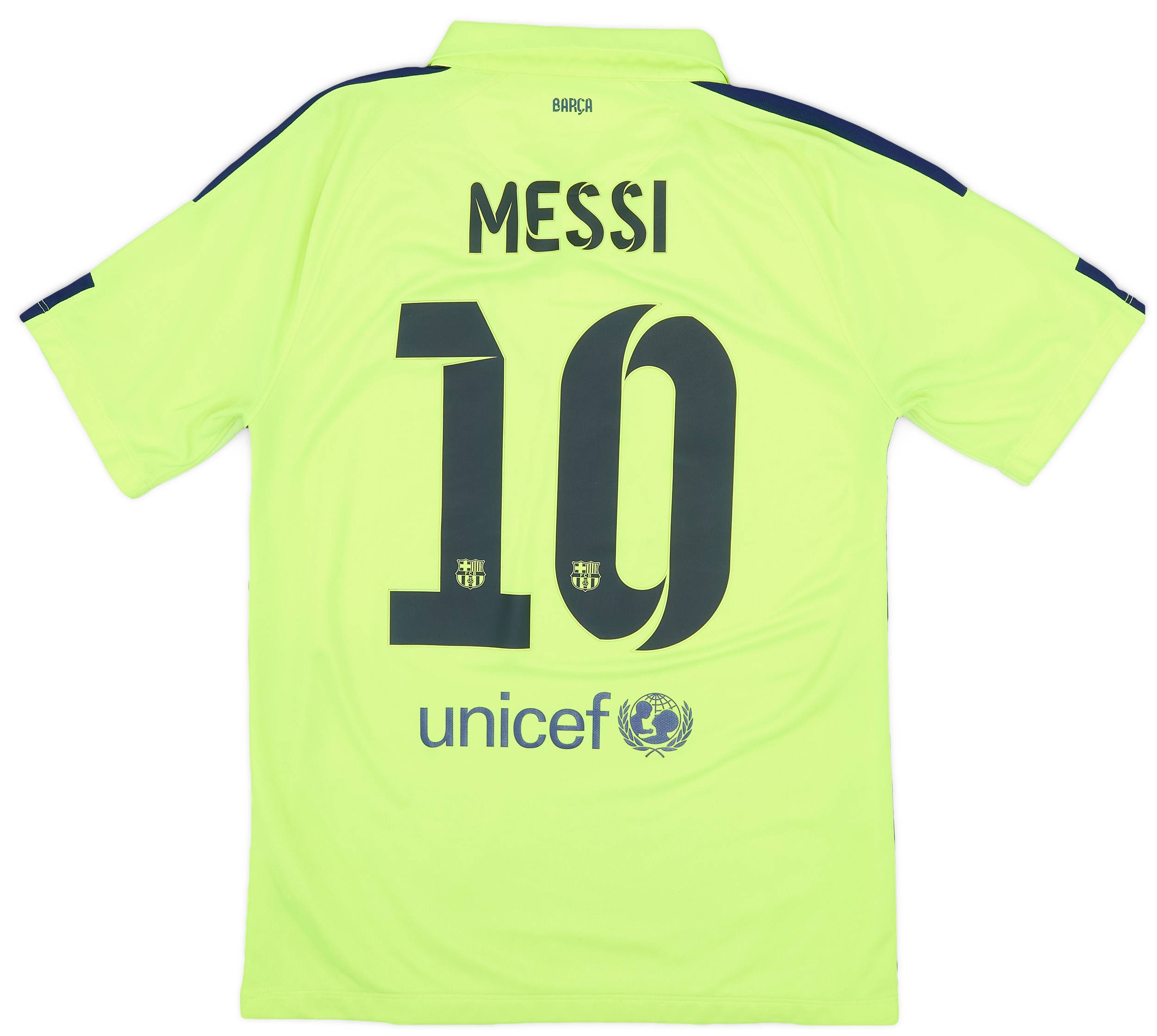 2014-15 Barcelona Third Shirt Messi #10 - 7/10 - (M)