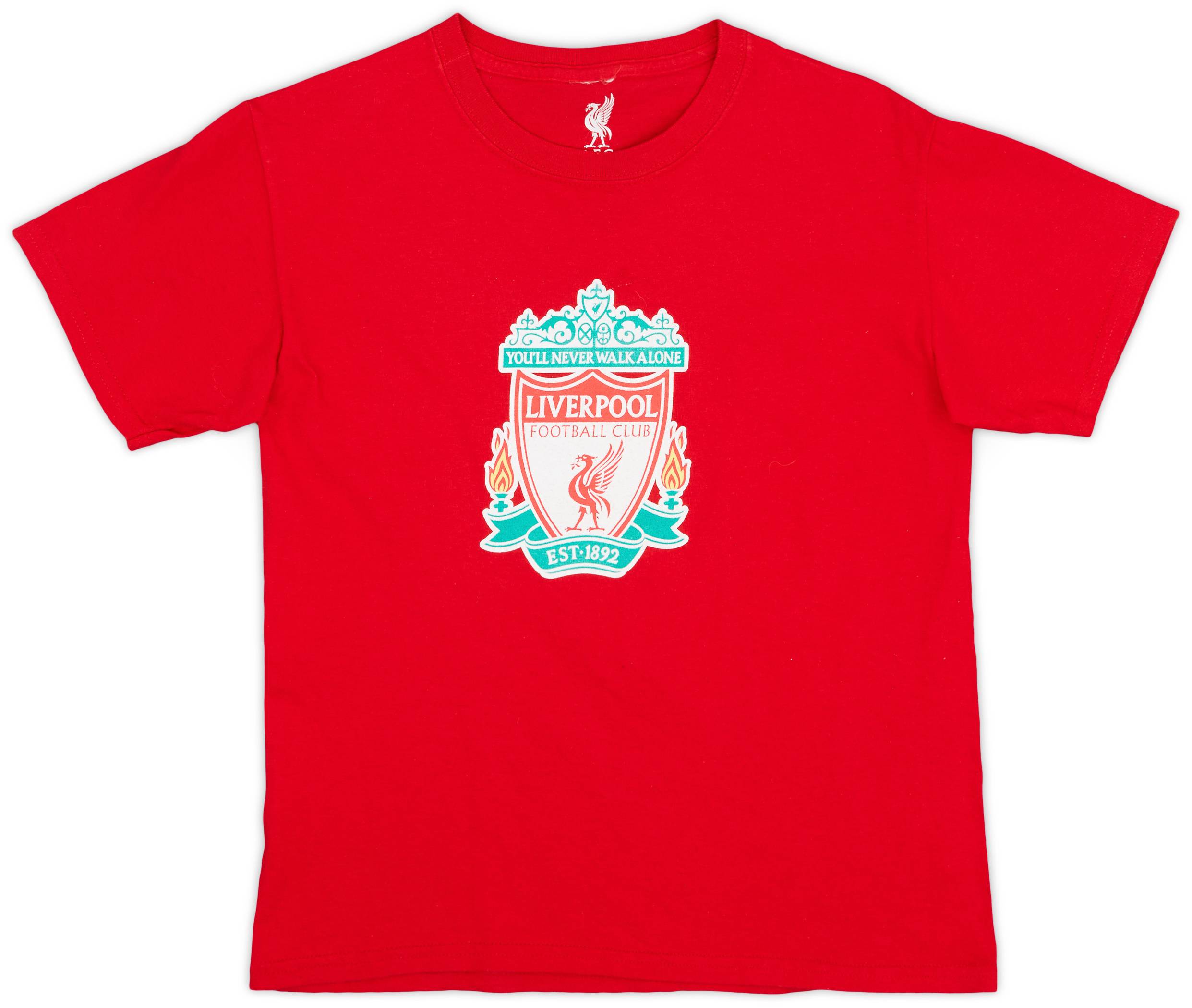 2010s Liverpool Graphic Tee - 7/10 - (M.Boys)
