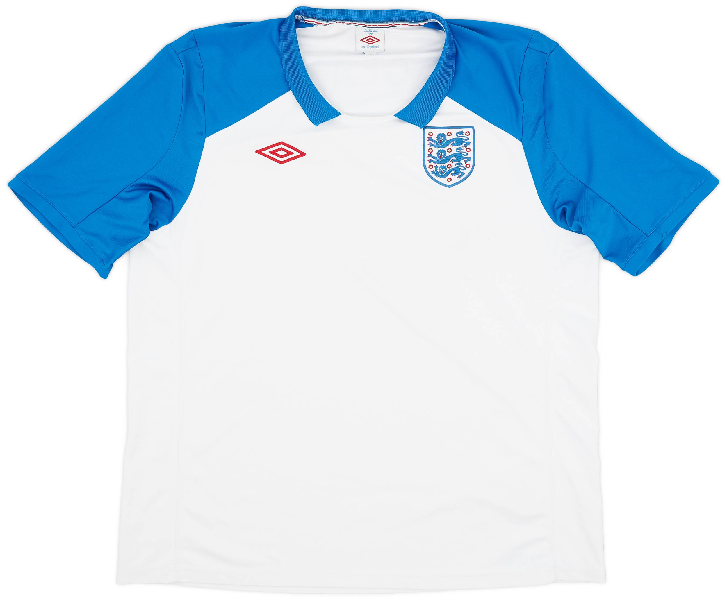2010-11 England Umbro Training Shirt - 9/10 - (XXL)