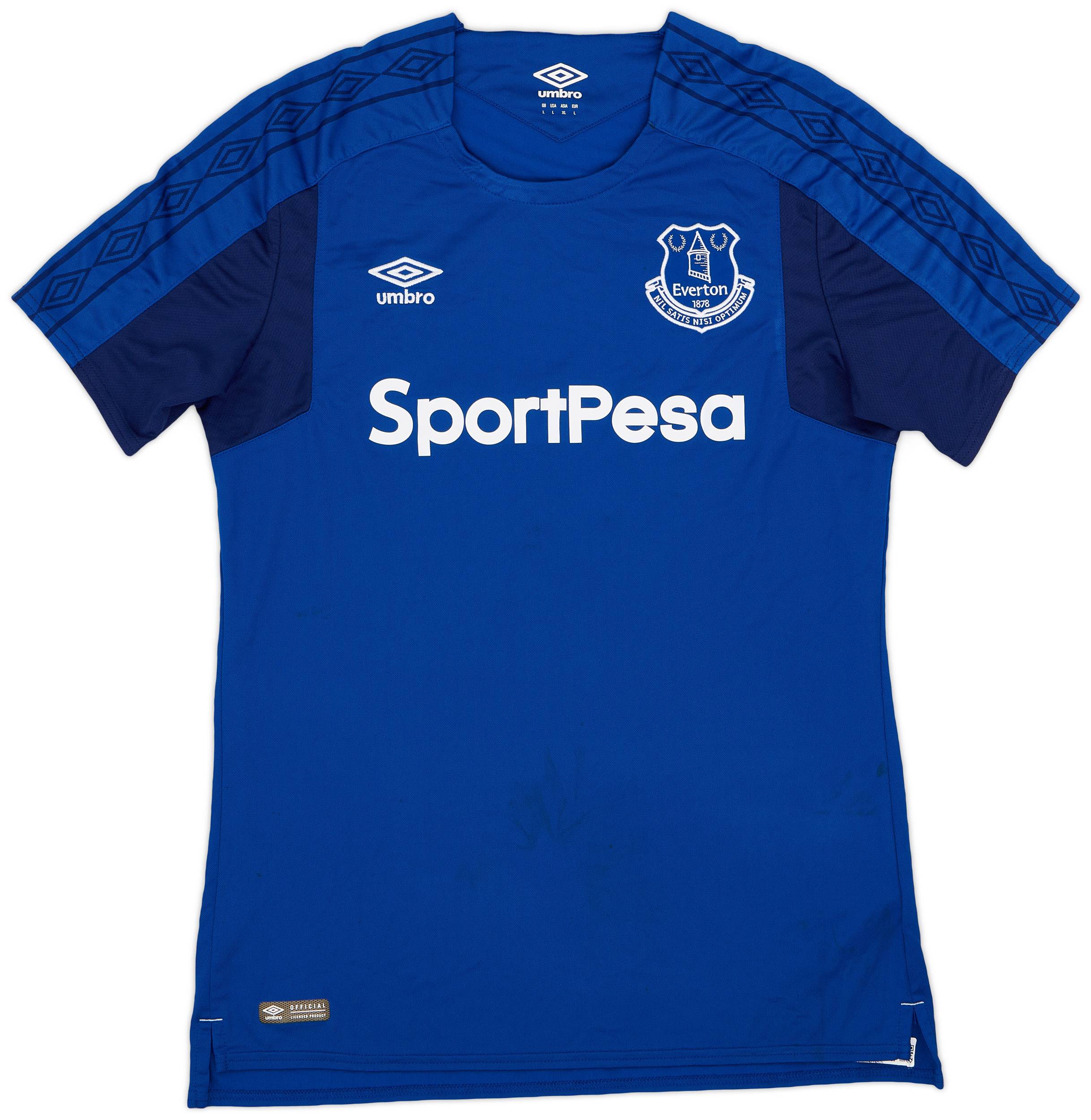 2017-18 Everton Home Shirt - 5/10 - (L)
