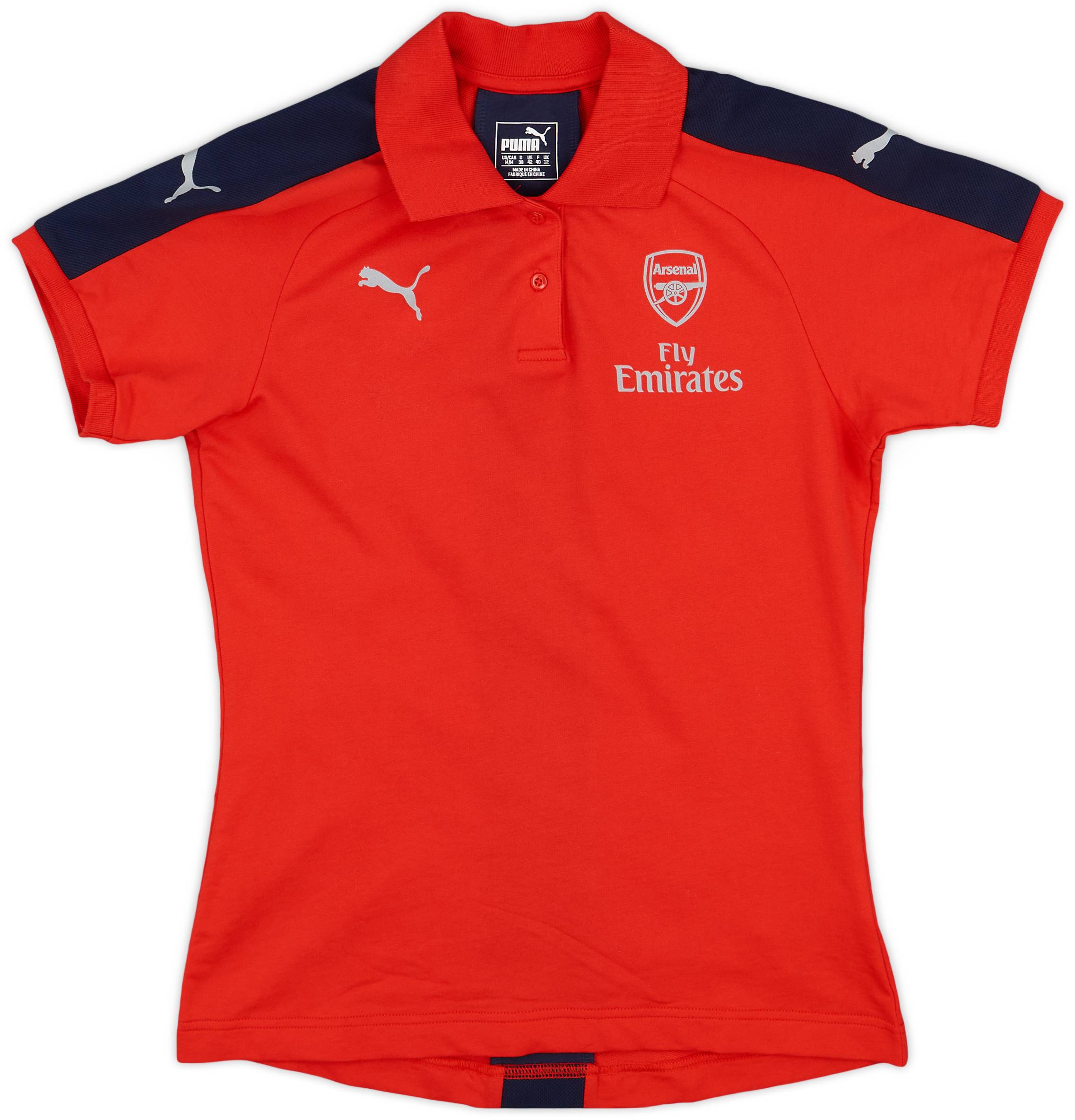 2015 16 Arsenal Puma Polo Shirt 9 10 Women s M