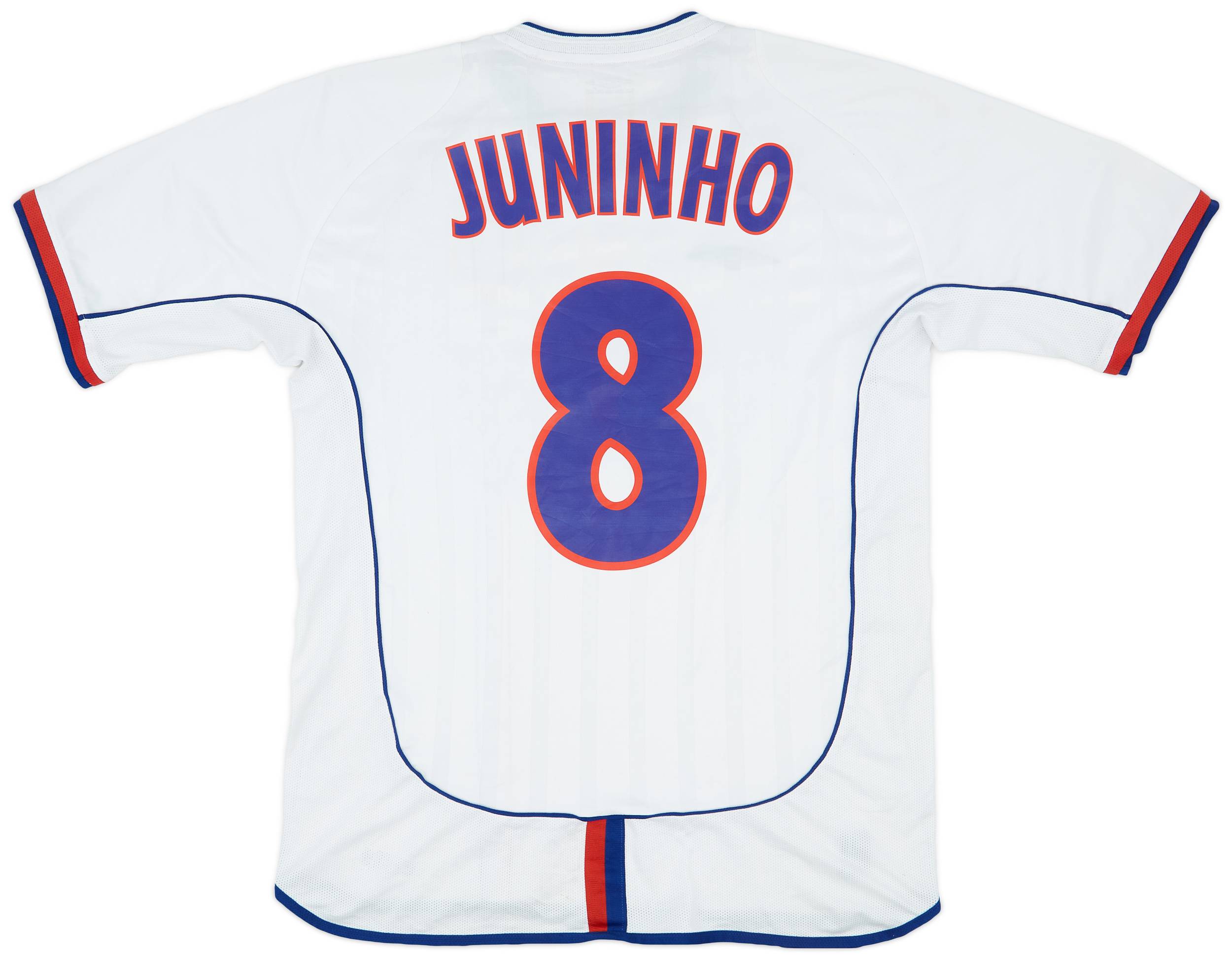 2003-04 Lyon Home Shirt Juninho #8 - 4/10 - (L)
