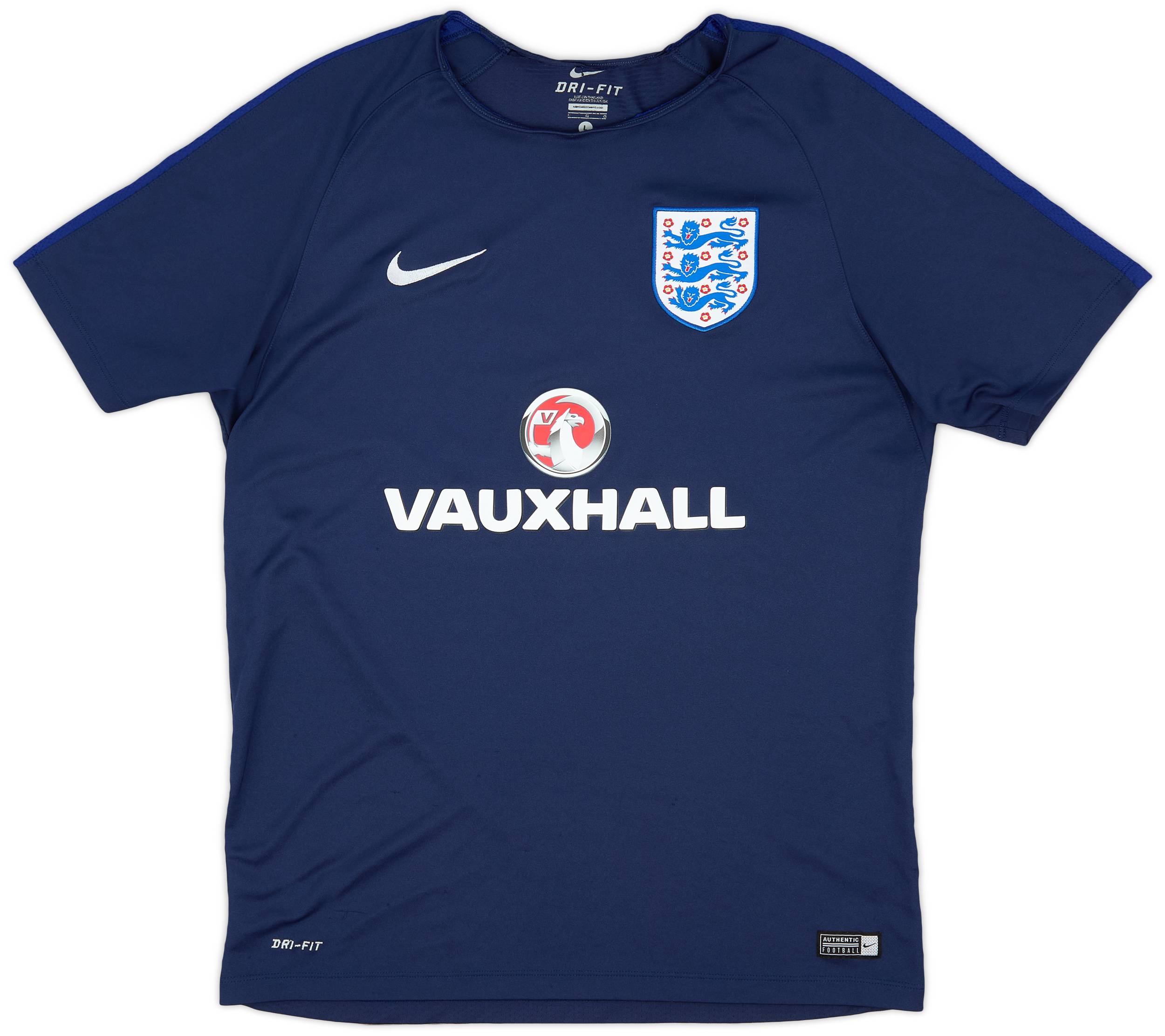 2016-17 England Nike Training Shirt - 9/10 - (L)