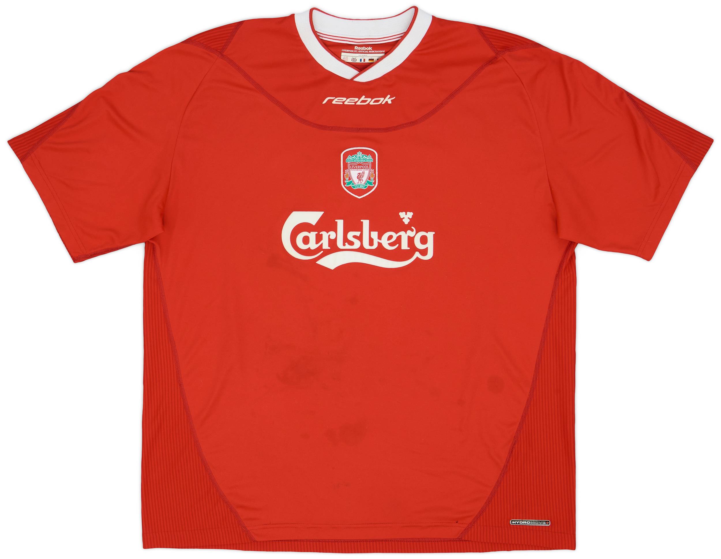 2002-04 England Away L/S Shirt Gerrard #4 - 5/10 - (XL)