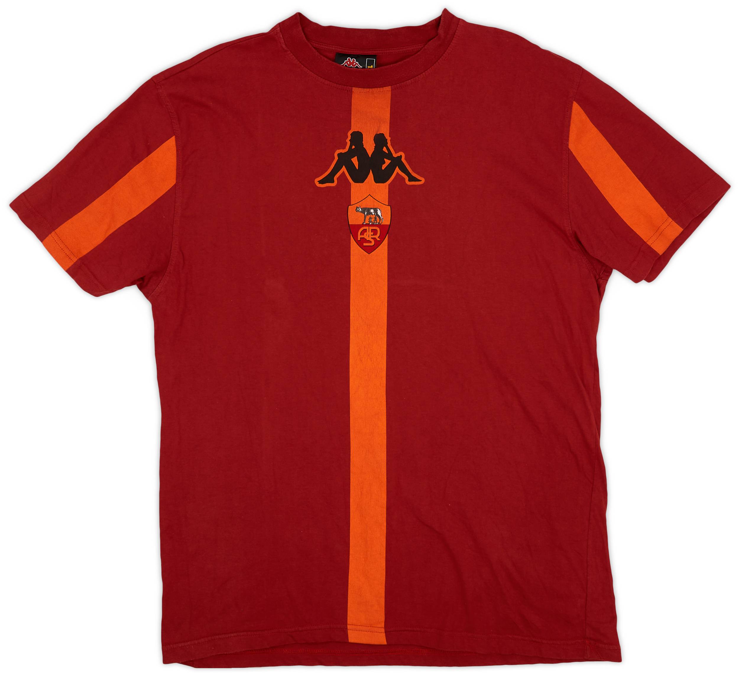 2000-02 Roma Kappa Cotton Training Tee - 7/10 - (XXL)