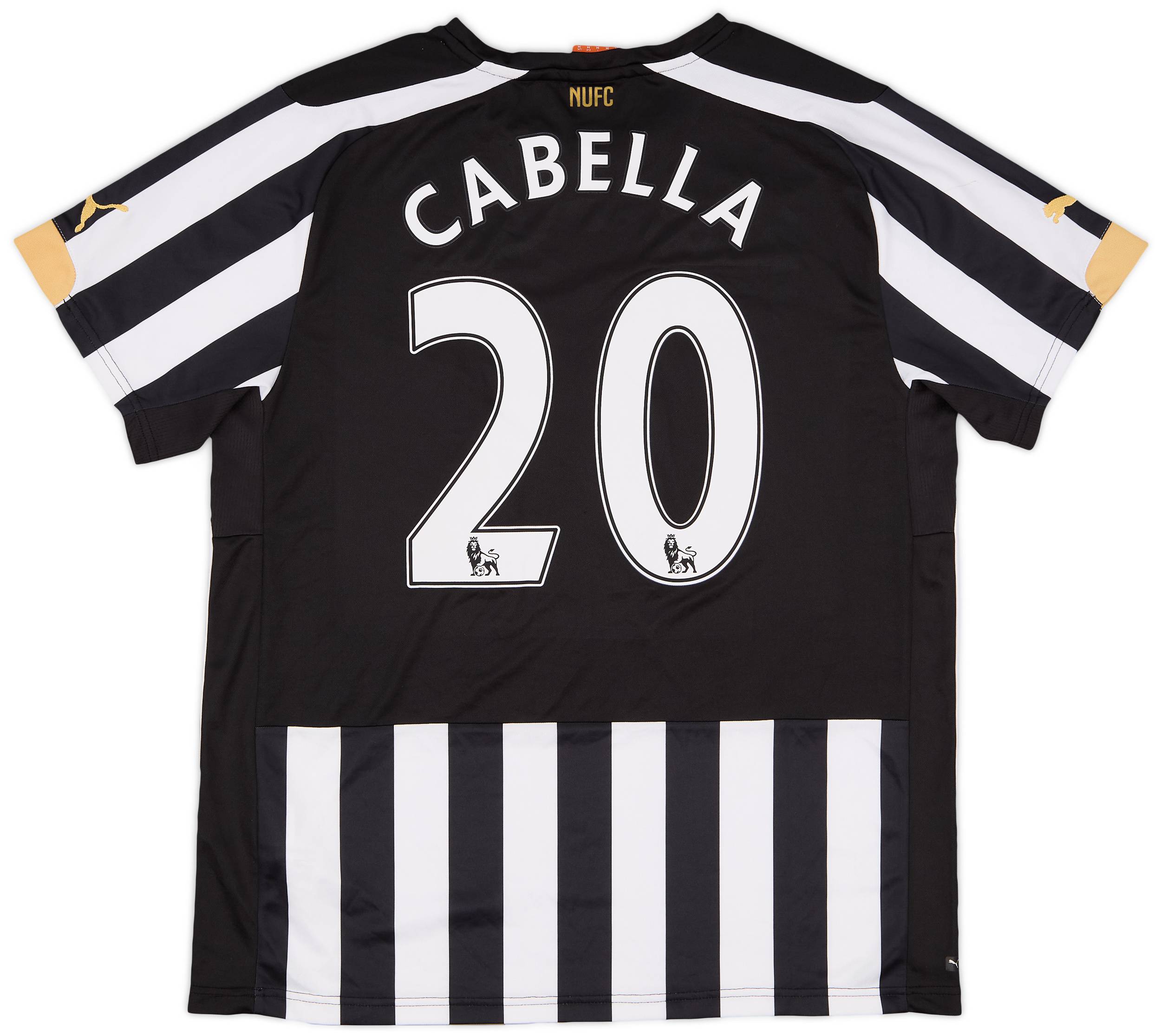 2014-15 Newcastle Home Shirt Cabella #20 - 8/10 - (M)