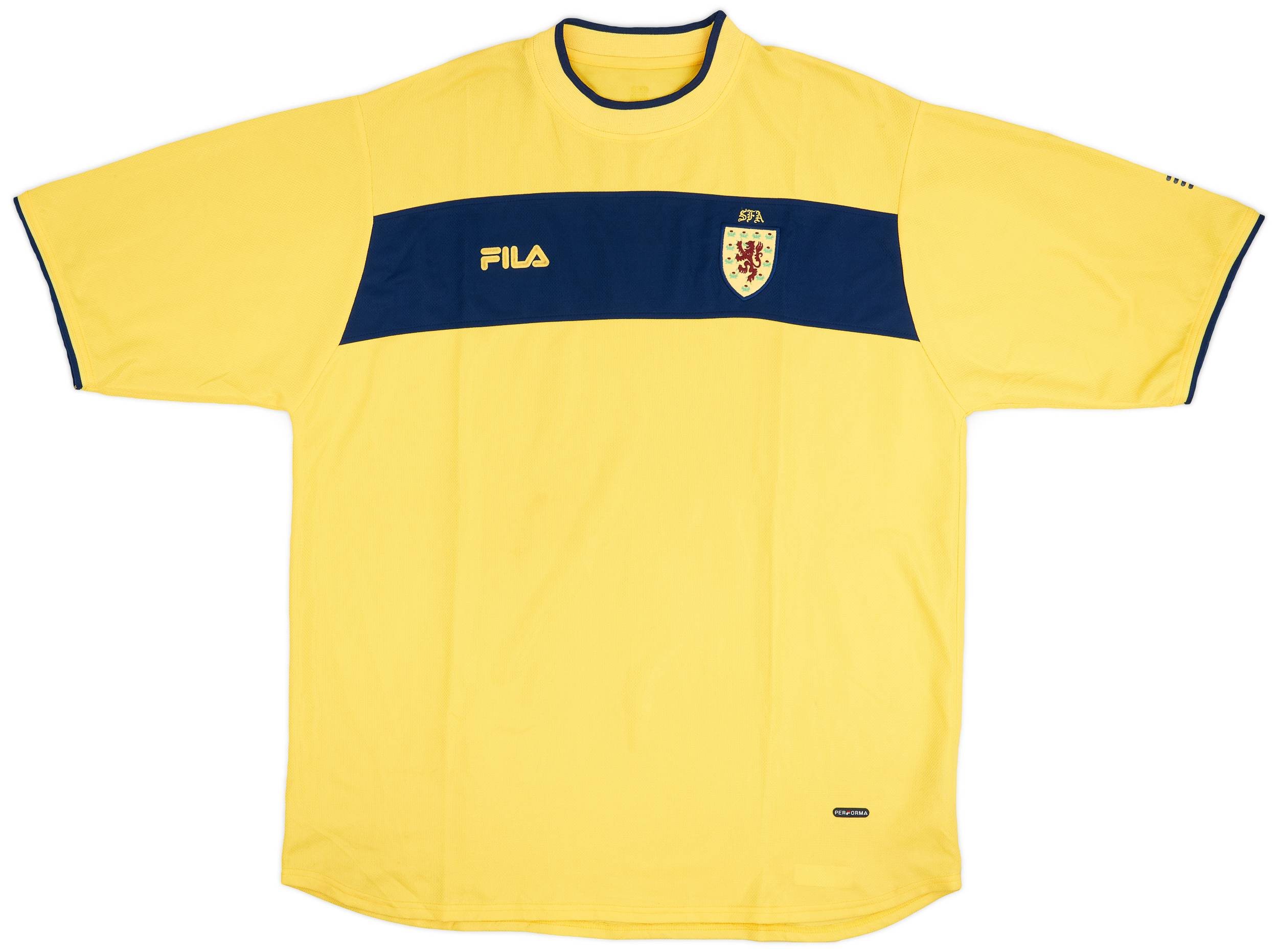 2002-03 Scotland Away Shirt - 8/10 - (XL)