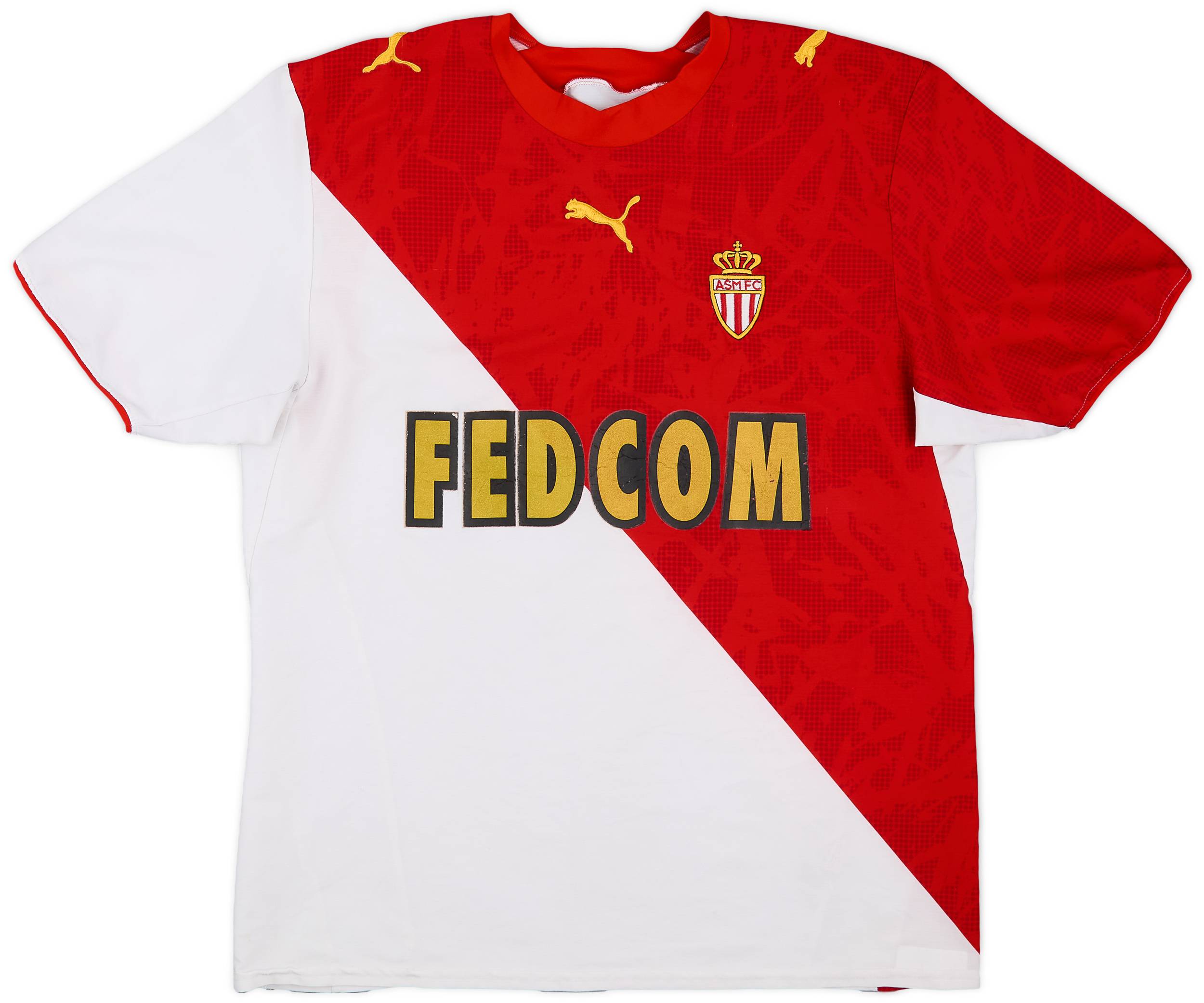 2007-08 Monaco Home Shirt - 6/10 - (L)