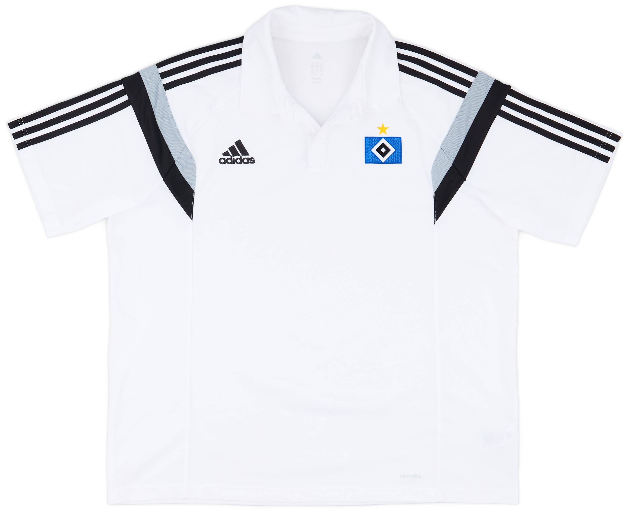 2013-14 Hamburg adidas Polo Shirt - 9/10 - (XXL)