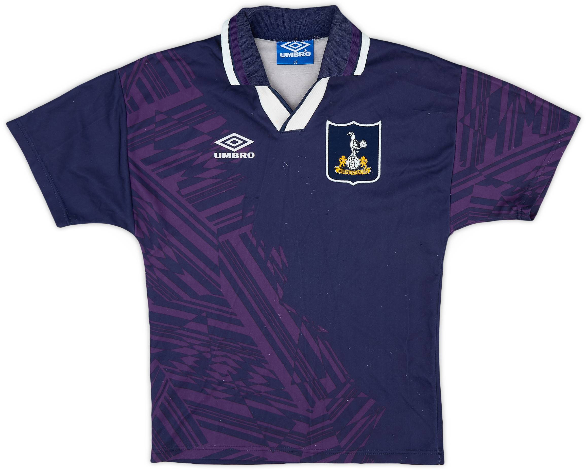1994-95 Tottenham Away Shirt - 6/10 - (L.Boys) 1994-95 Tottenham Away Shirt - 6/10 - (L.Boys)