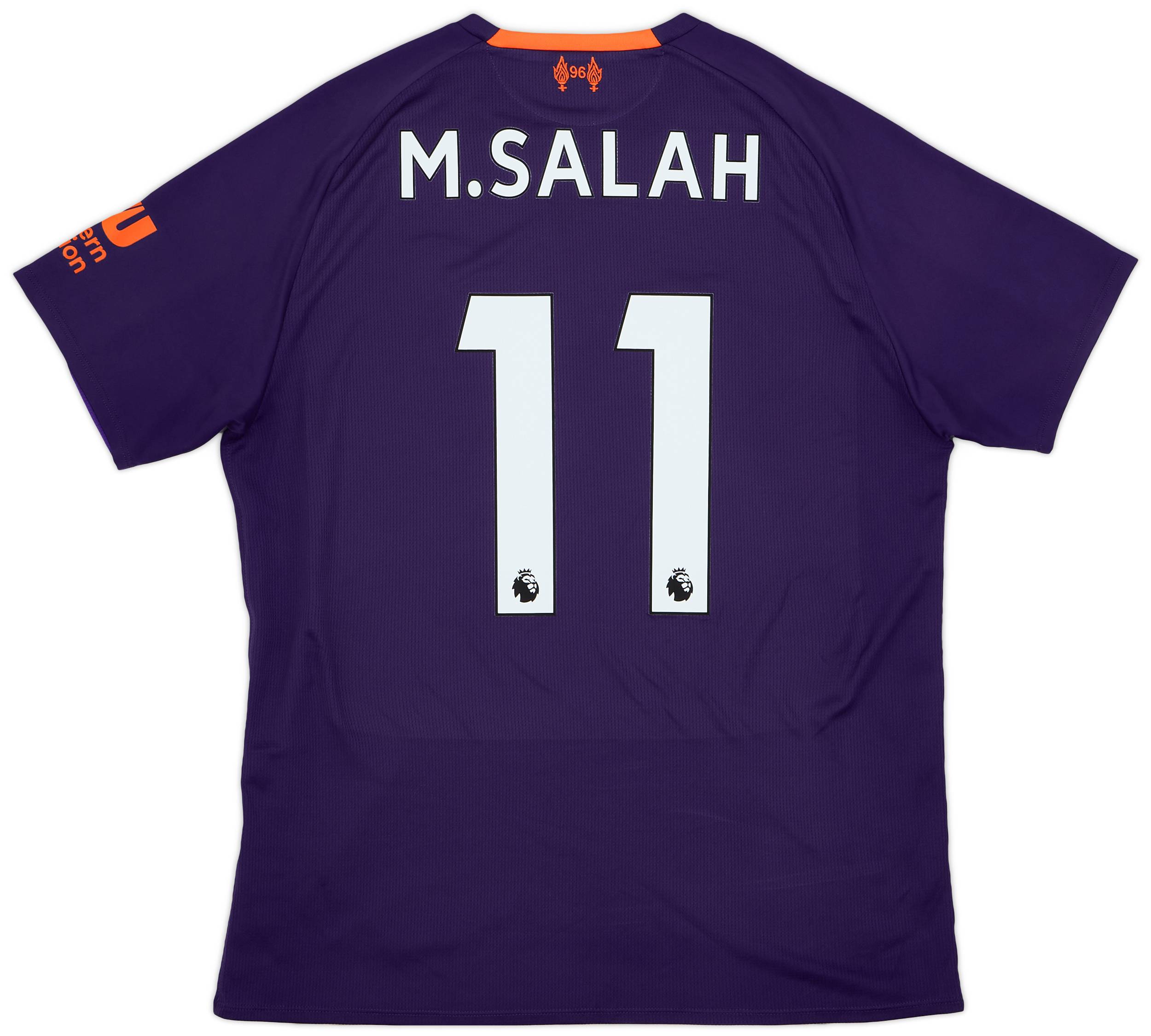2018-19 Liverpool Away Shirt M. Salah #11 - 7/10 - (M)