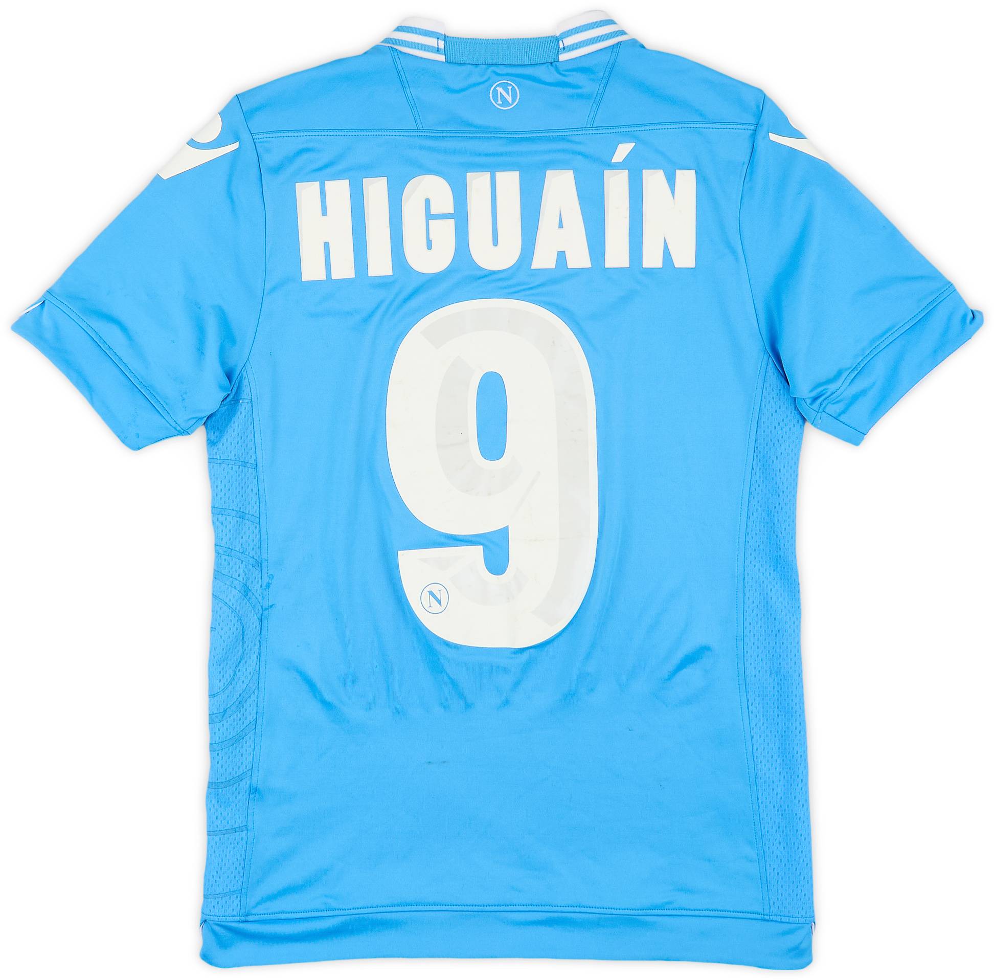 2013-14 Napoli Home Shirt Higuain #9 - 7/10 - (S)