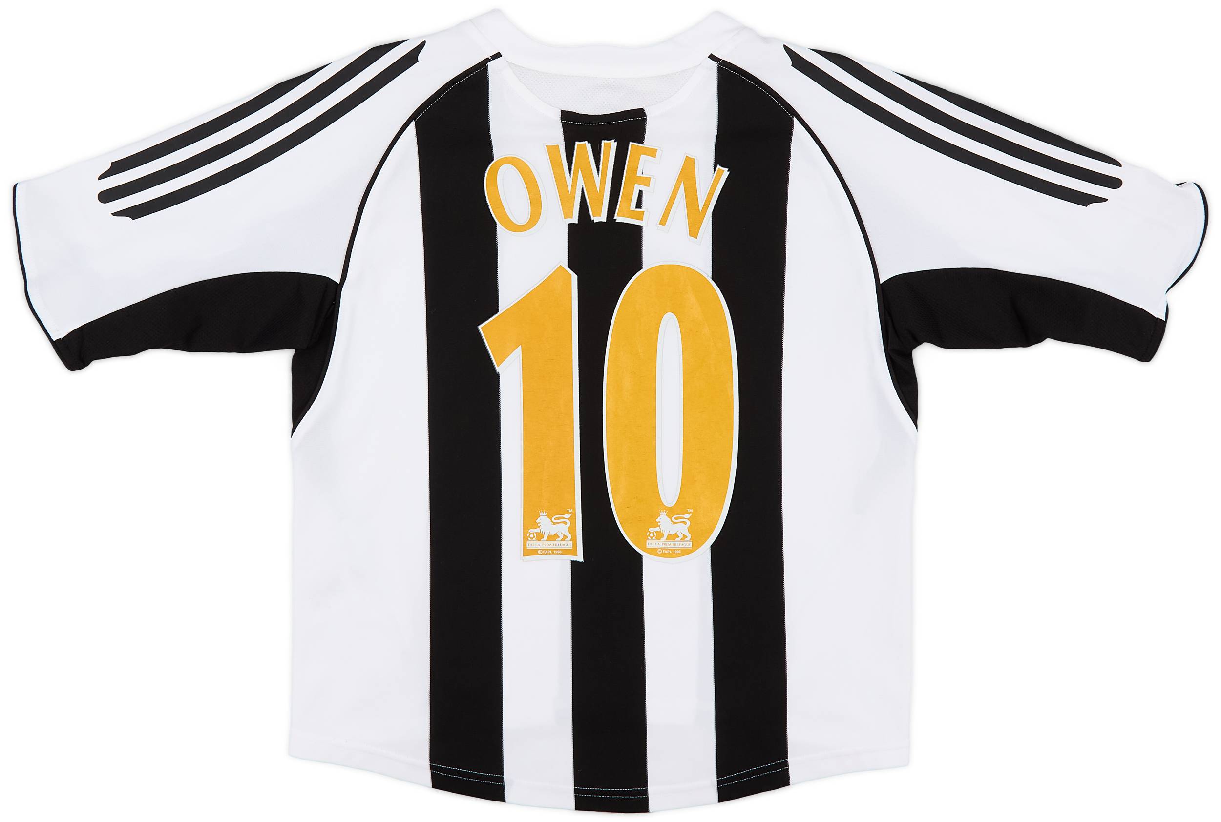 2005-07 Newcastle Home Shirt Owen #10 - 9/10 - (M.Boys)