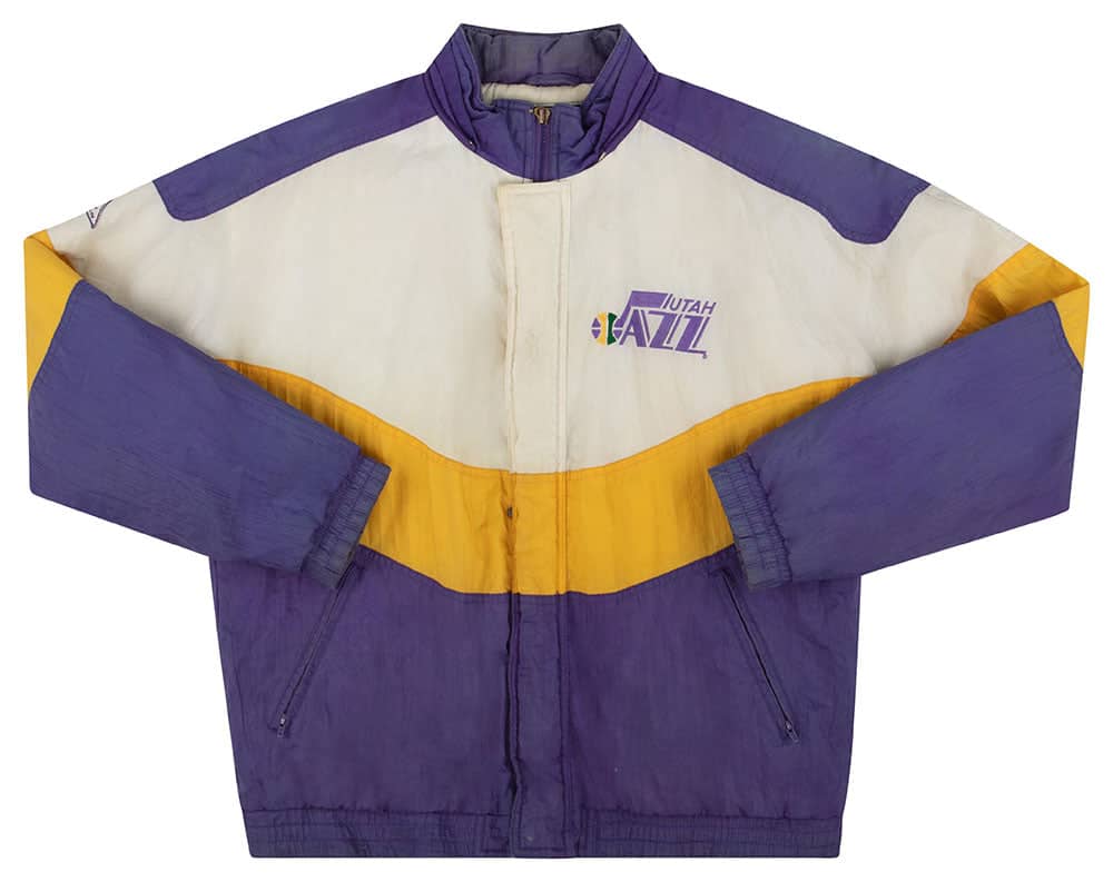 1990-96 Utah Jazz Apex One Rain Coat Y