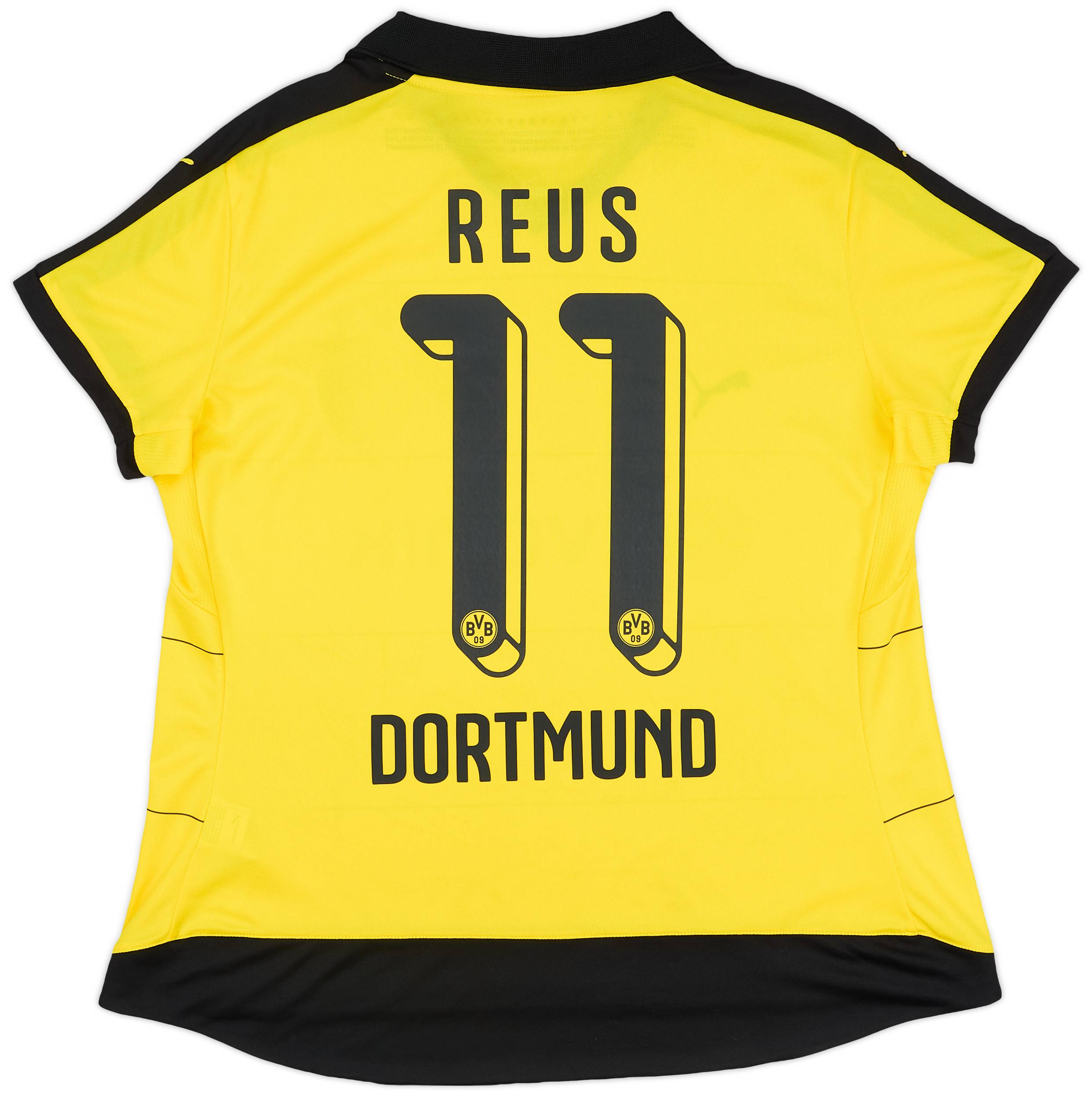 冬の感謝セール Home Signed Dortmund Borussia 2015-16 Shirt #11 Reus ウェア
