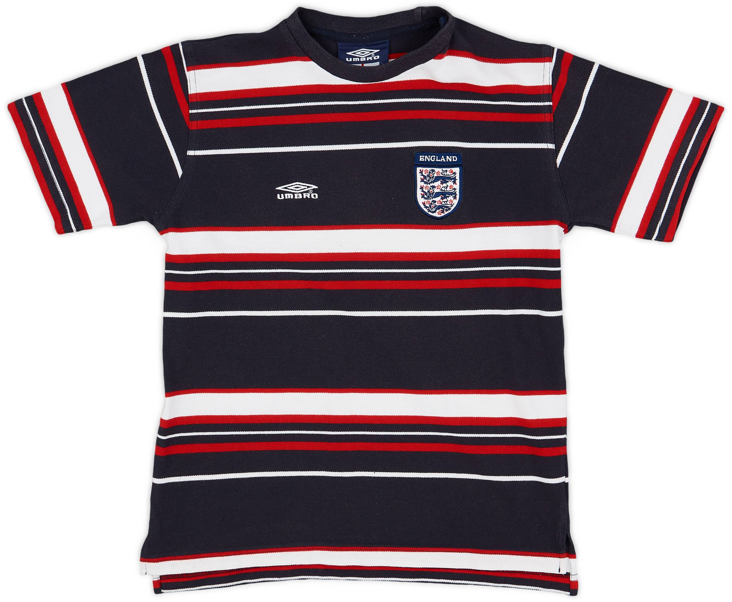 2001-02 England Umbro Cotton Tee - 8/10 - (L.Boys)