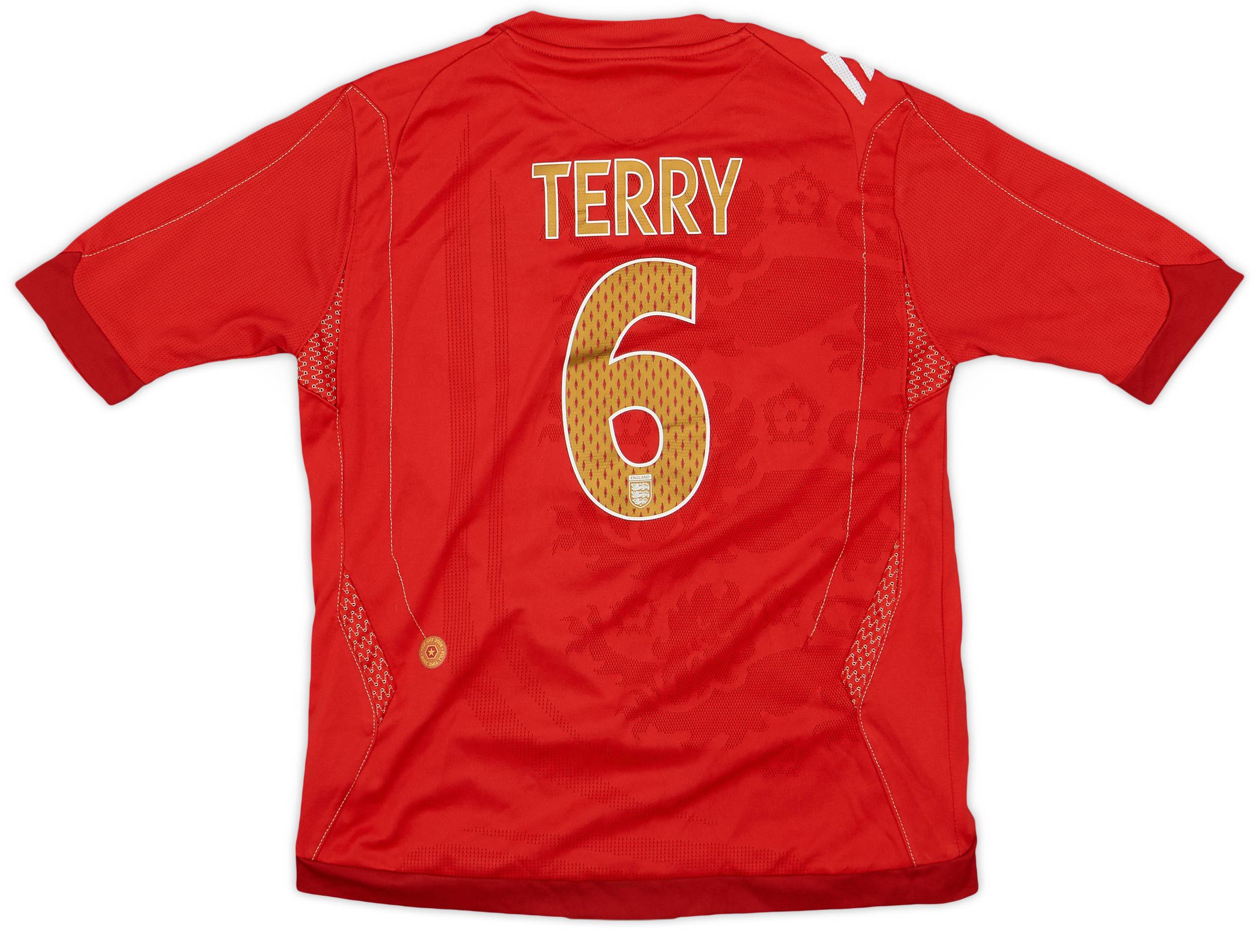 2006-08 England Away Shirt Terry #6 - 9/10 - (S.Boys)