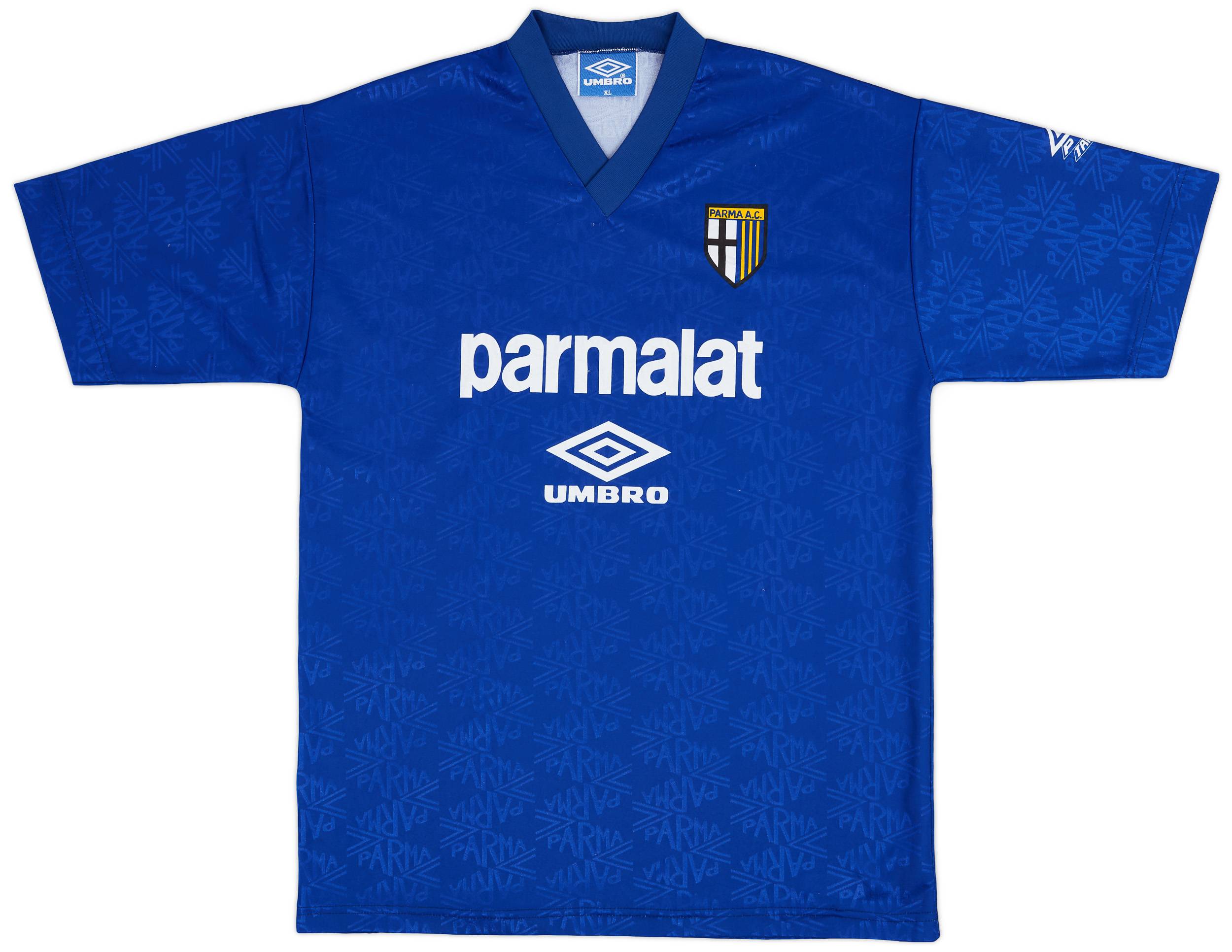 1993-95 Parma Umbro Training Shirt - 8/10 - (XL)