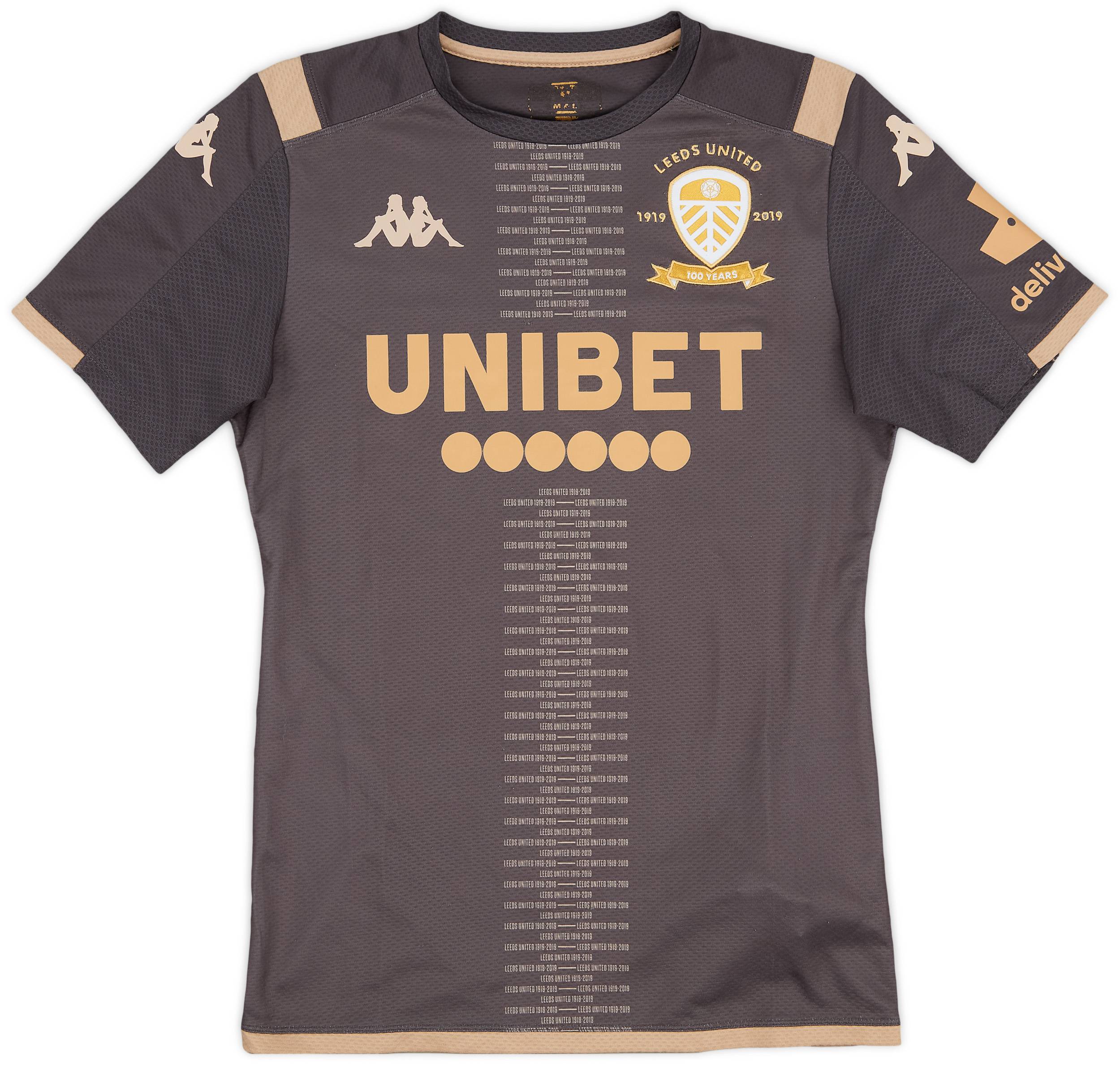 2019-20 Leeds United Kappa Centenary Training Shirt - 8/10 - (S)