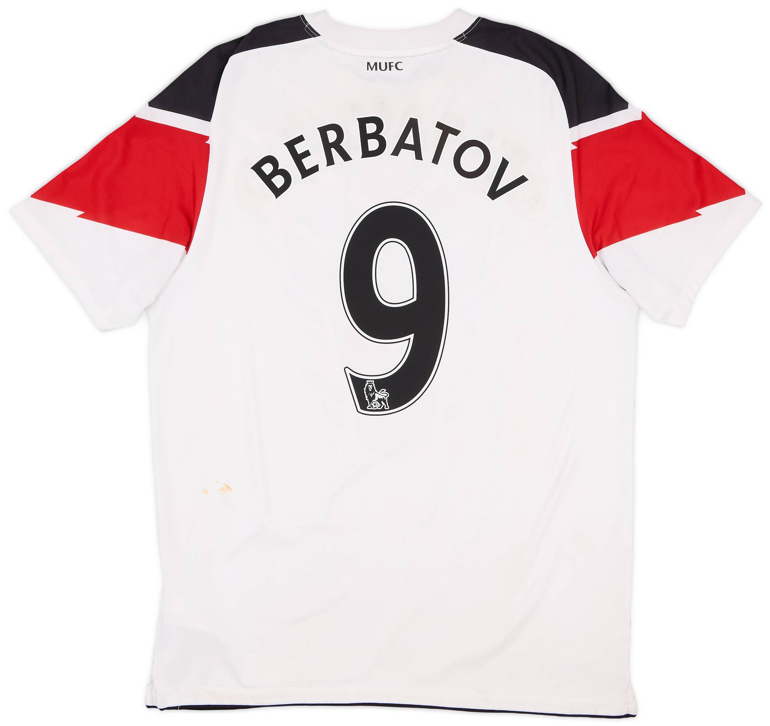 2010-12 Manchester United Away Shirt Berbatov #9 - 5/10 - (M)