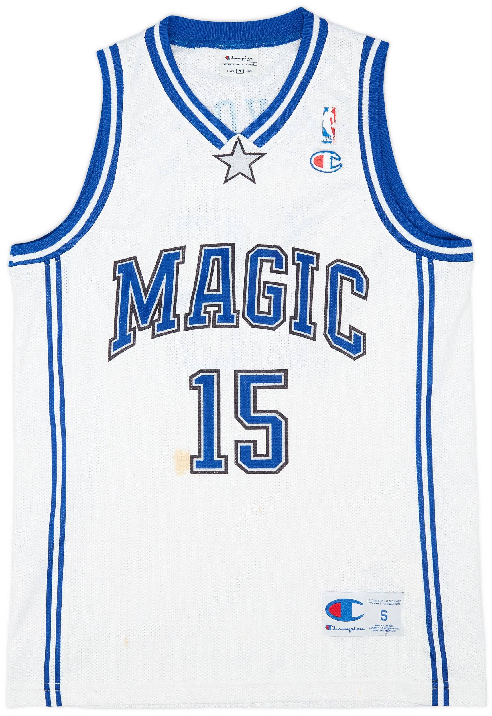 2004 08 Orlando Magic Turkoglu 15 Champion Jersey Home S