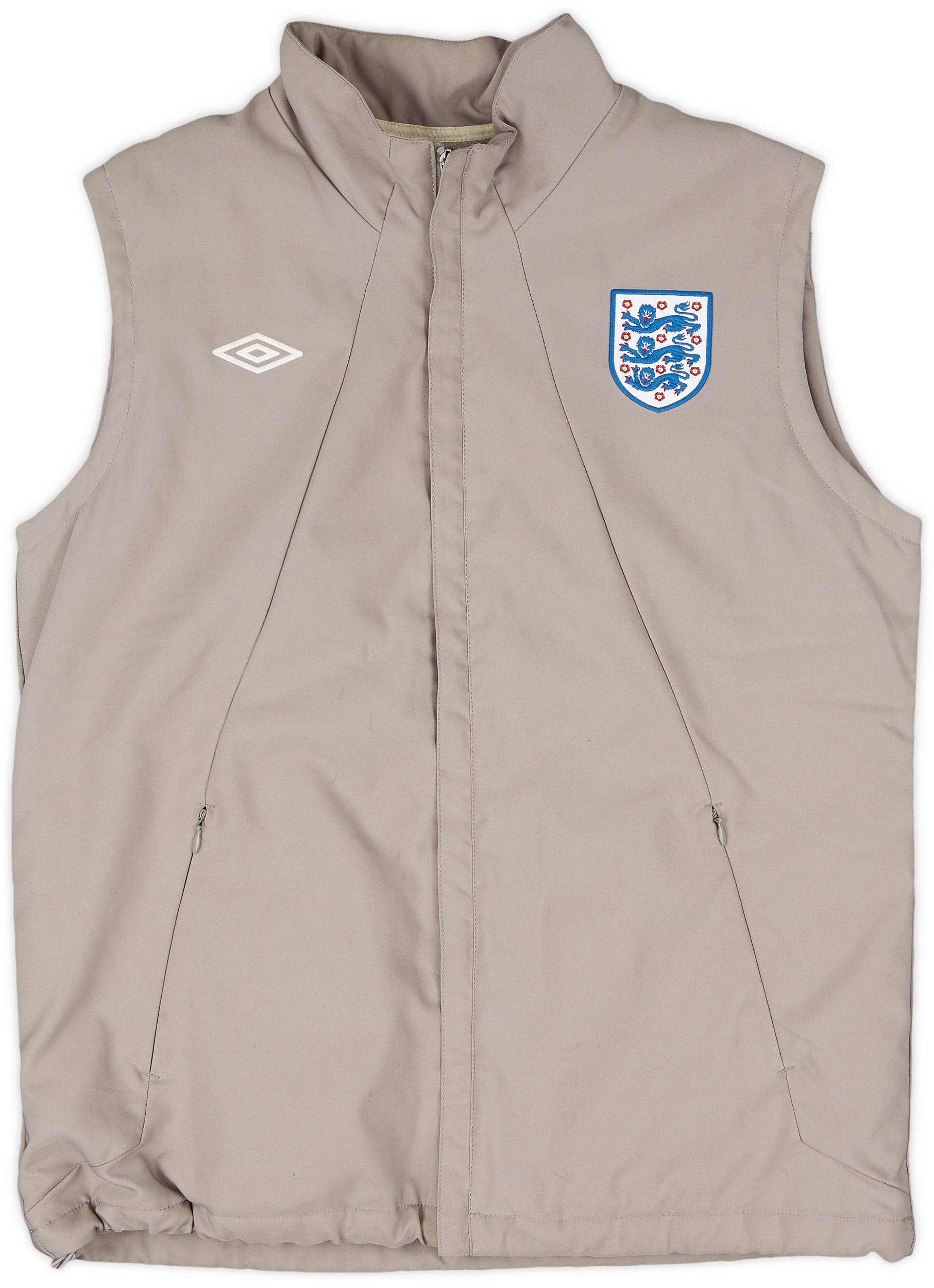 2010-11 England Umbro Padded Gilet - 7/10 - (Women's M)