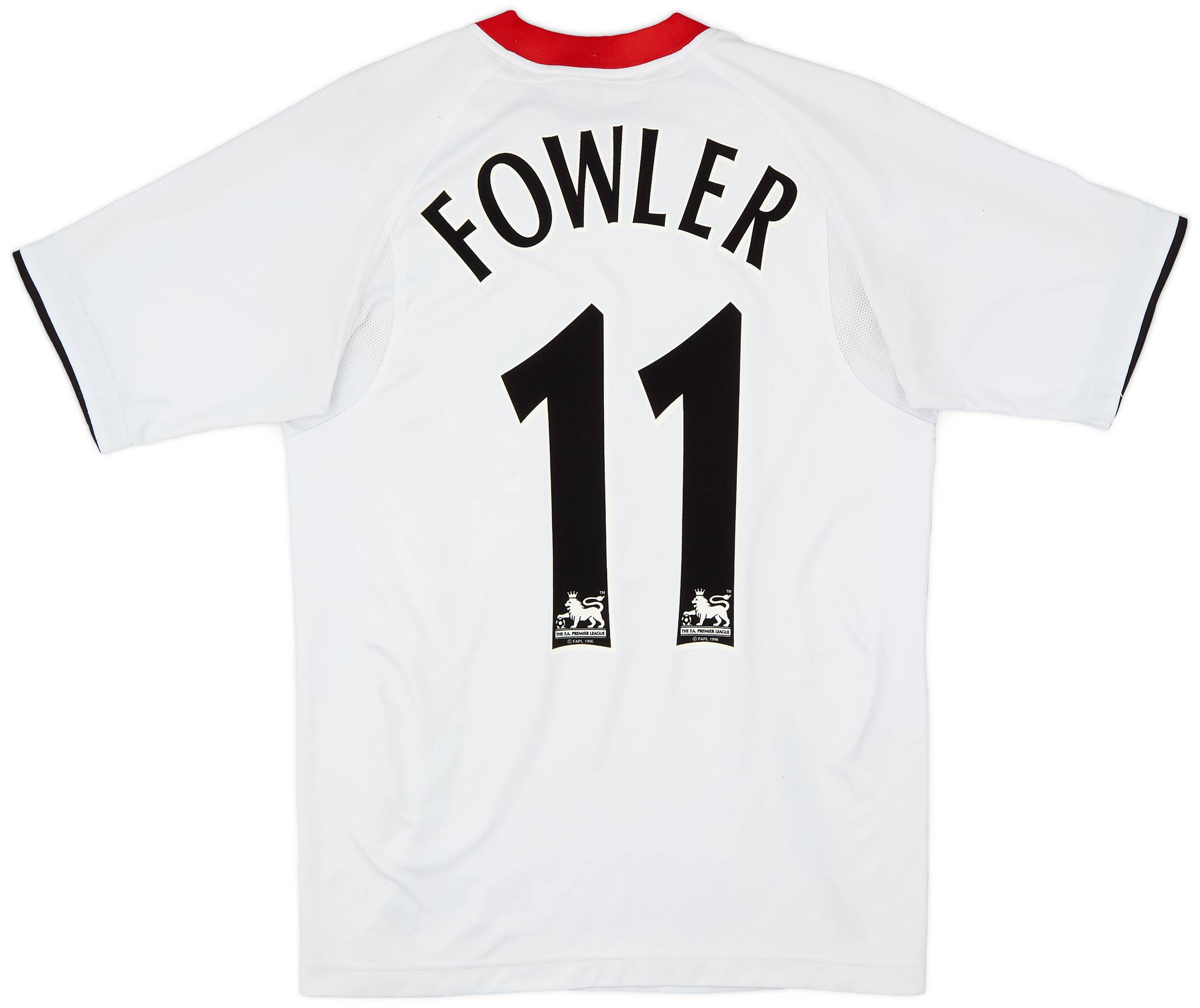 2005-06 Liverpool Away Shirt Fowler #11 - 5/10 - (S)